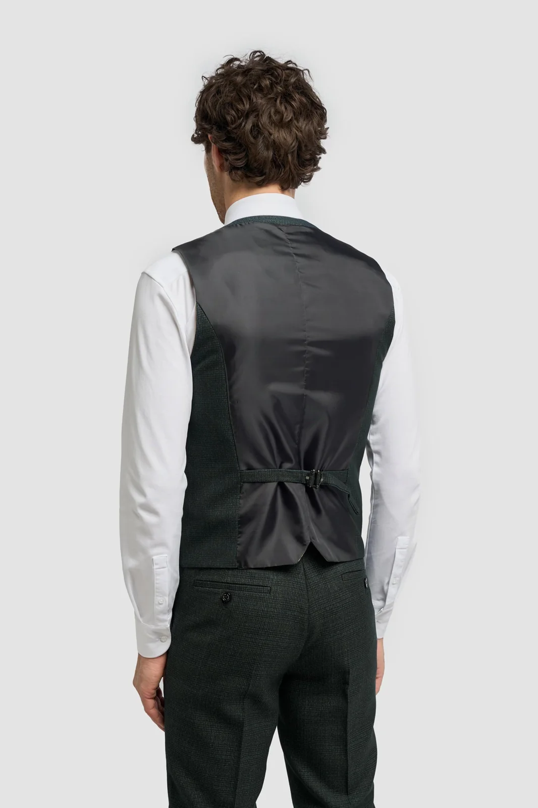Caridi Olive Waistcoat thumbnail 3
