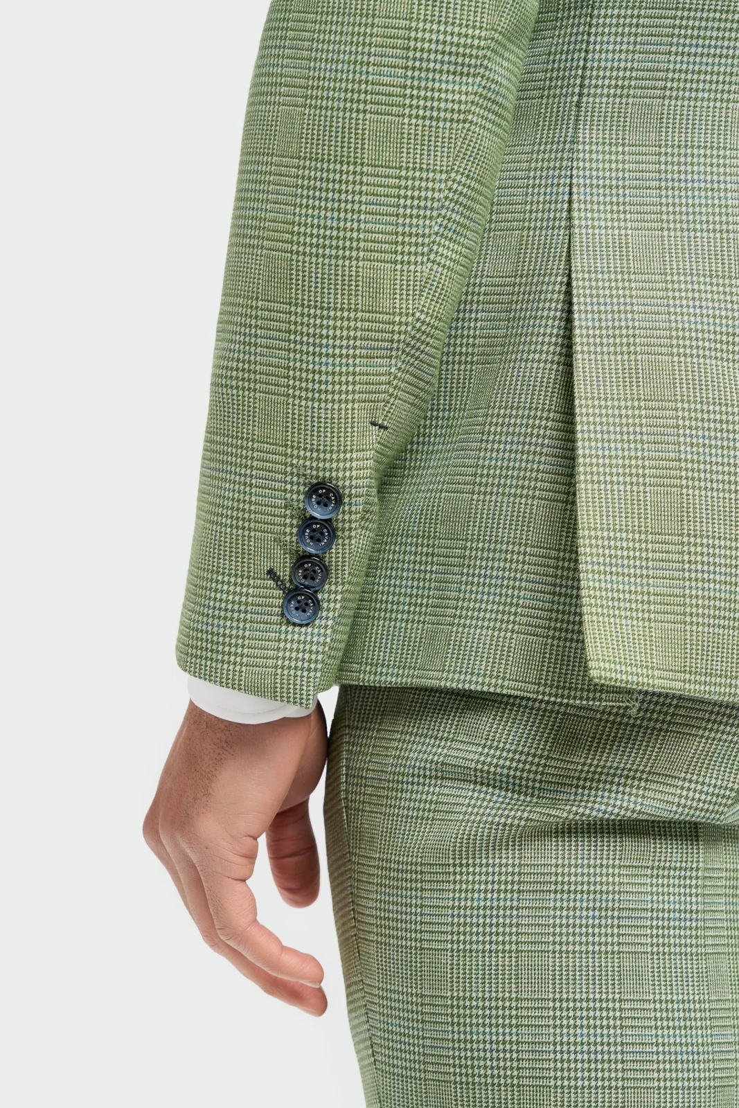 Caridi Sage Regular Check Three Piece Suit thumbnail 4