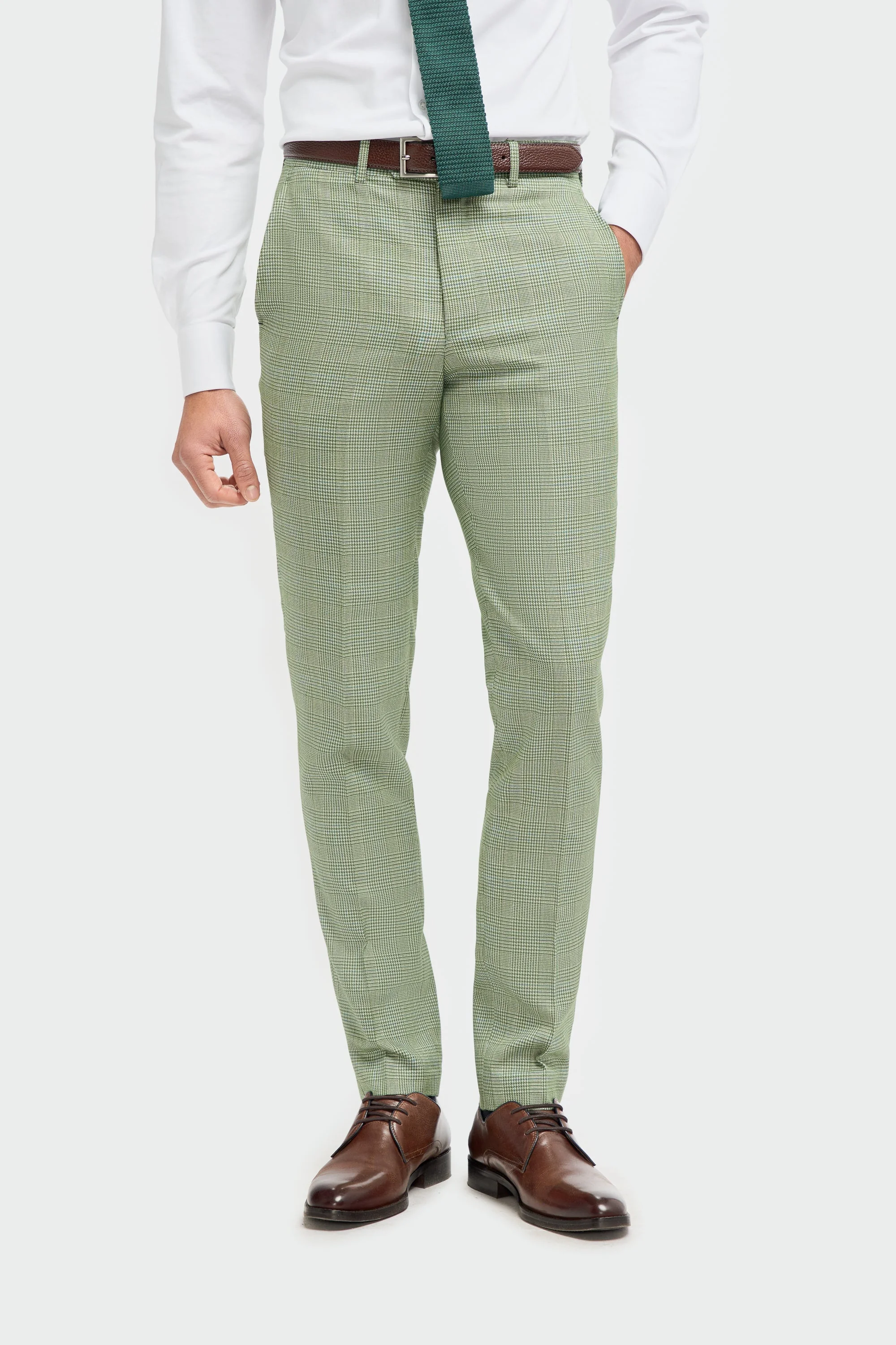 Caridi Sage Regular Check Three Piece Suit thumbnail 8