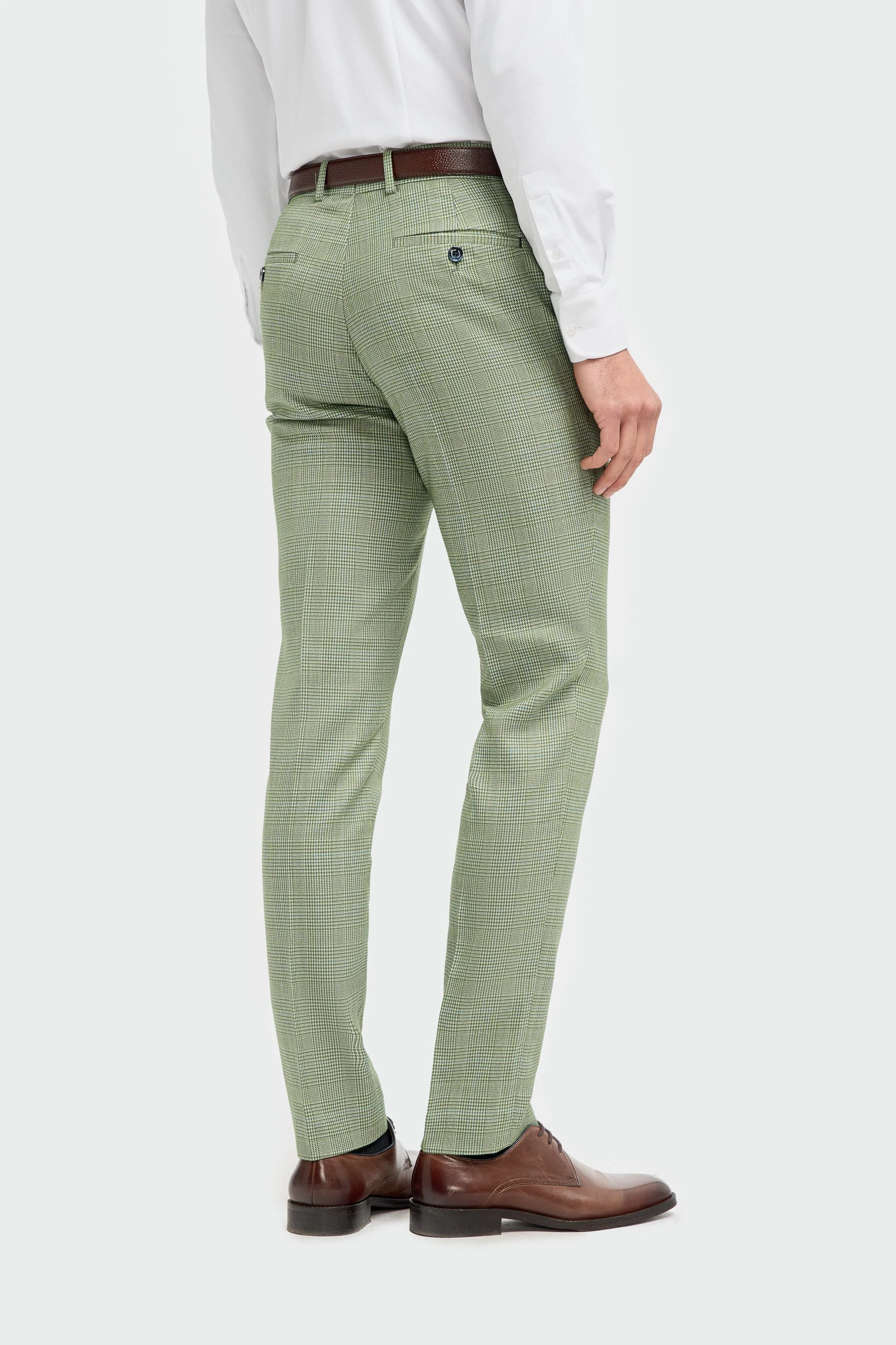 Caridi Sage Regular Check Three Piece Suit thumbnail 9