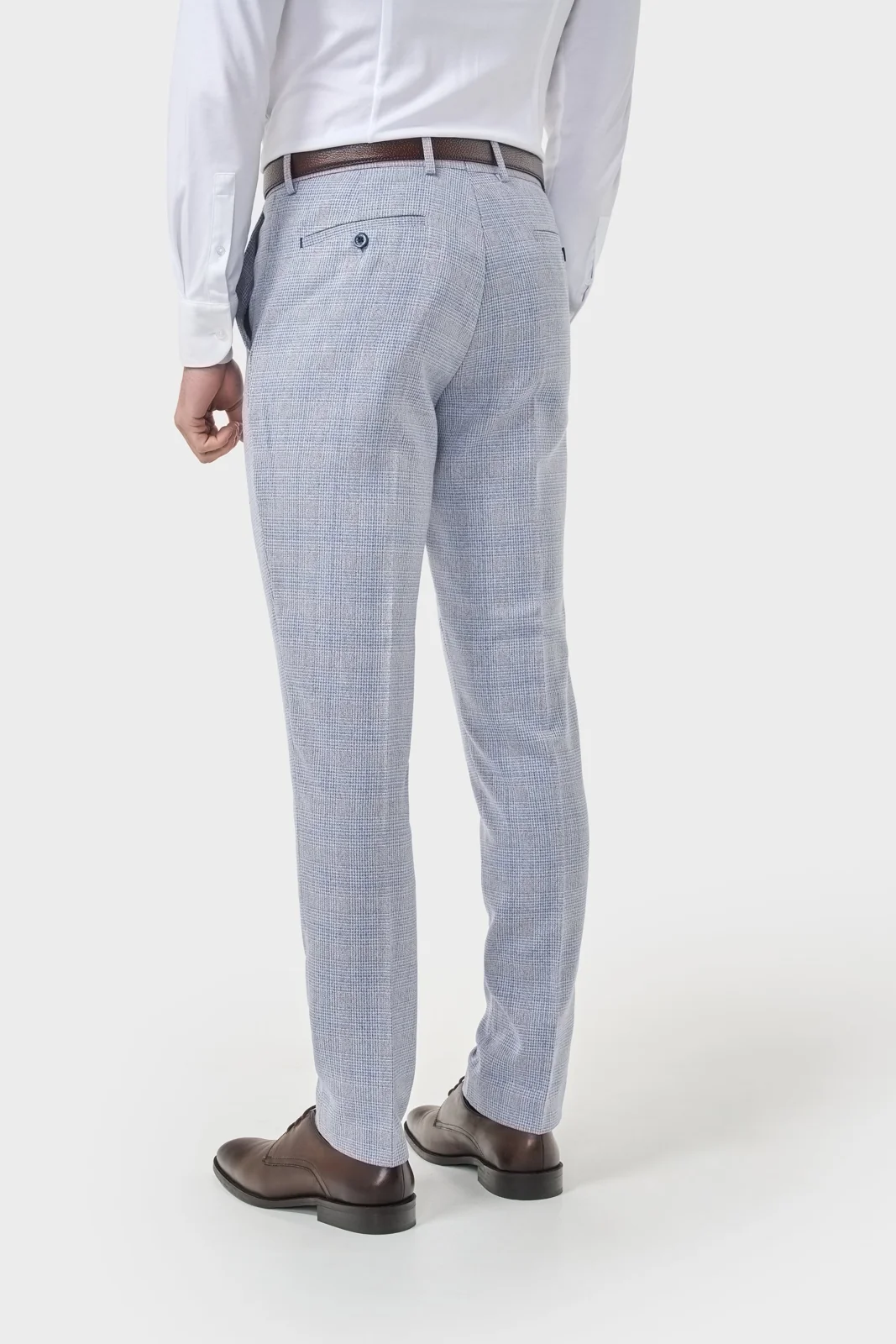 Caridi Sky Regular Check Three Piece Suit thumbnail 6