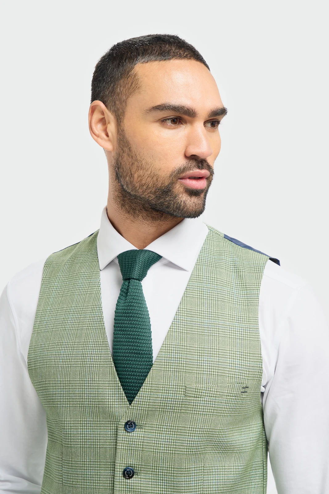 Caridi Waistcoat Sage thumbnail 5