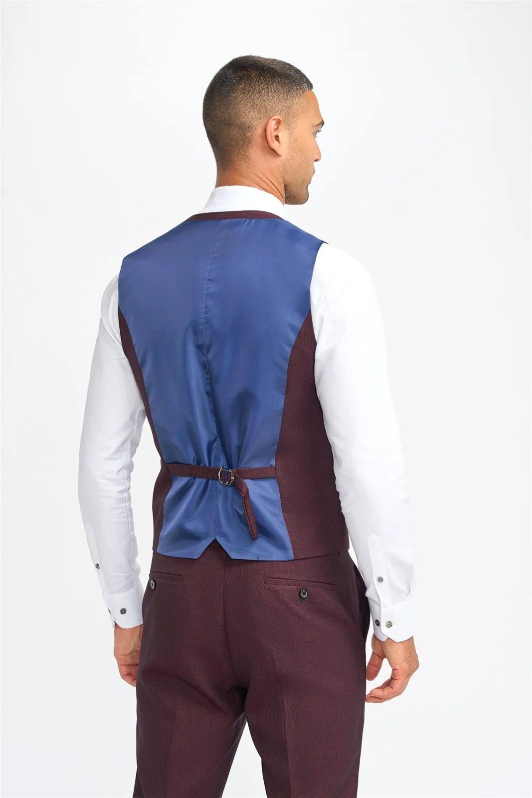 Caridi Wine Waistcoat thumbnail 5