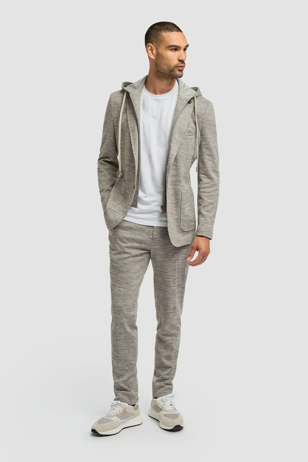 Columbus Taupe Two Piece Suit primary image