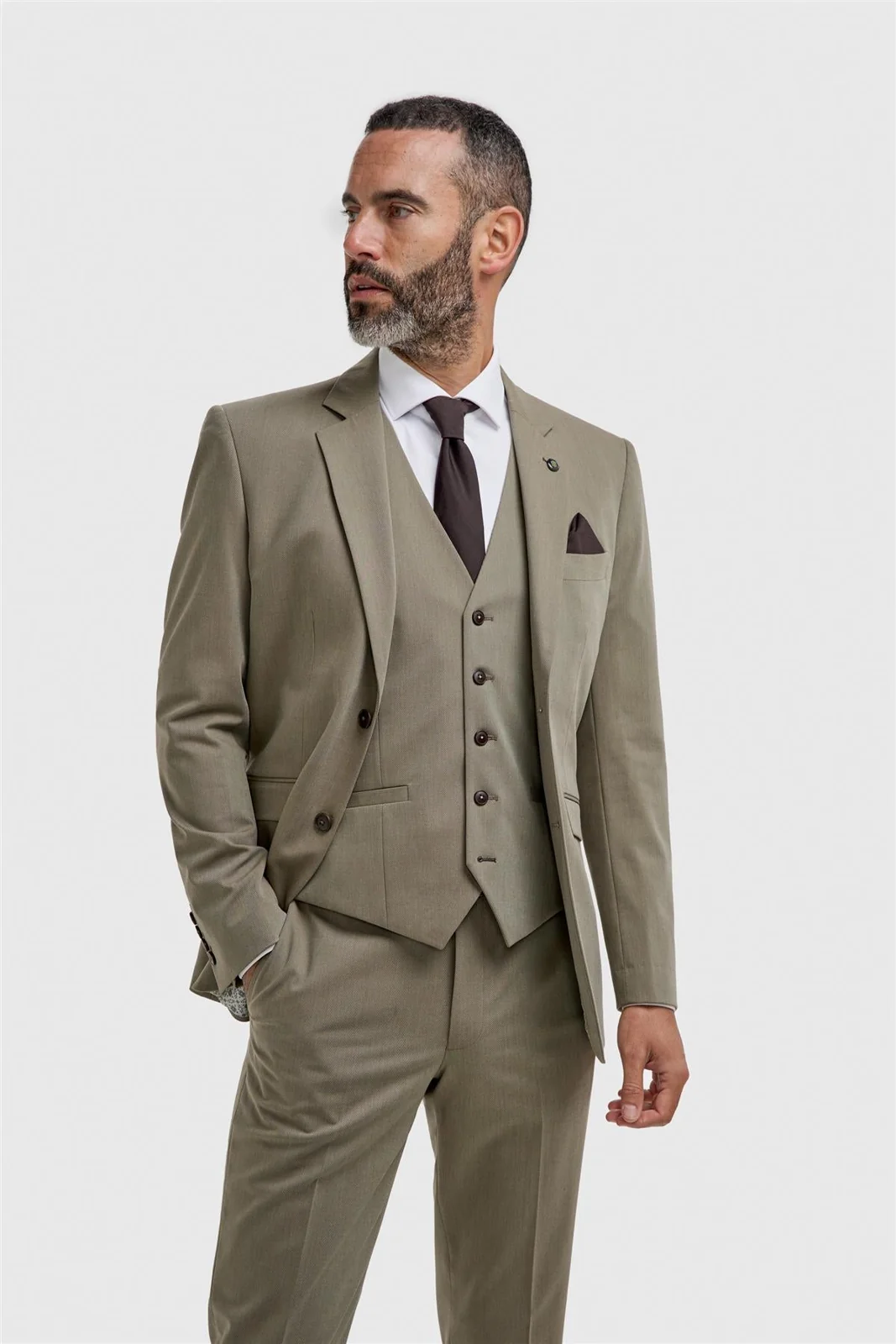 Donatella Sage Three Piece Suit thumbnail 2