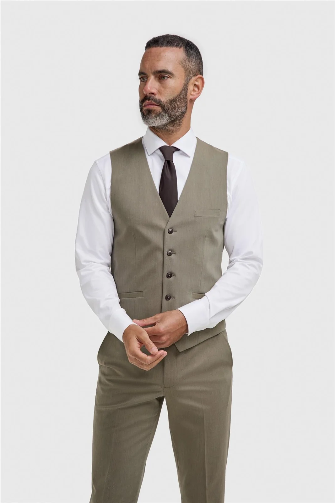 Donatella Sage Three Piece Suit thumbnail 4