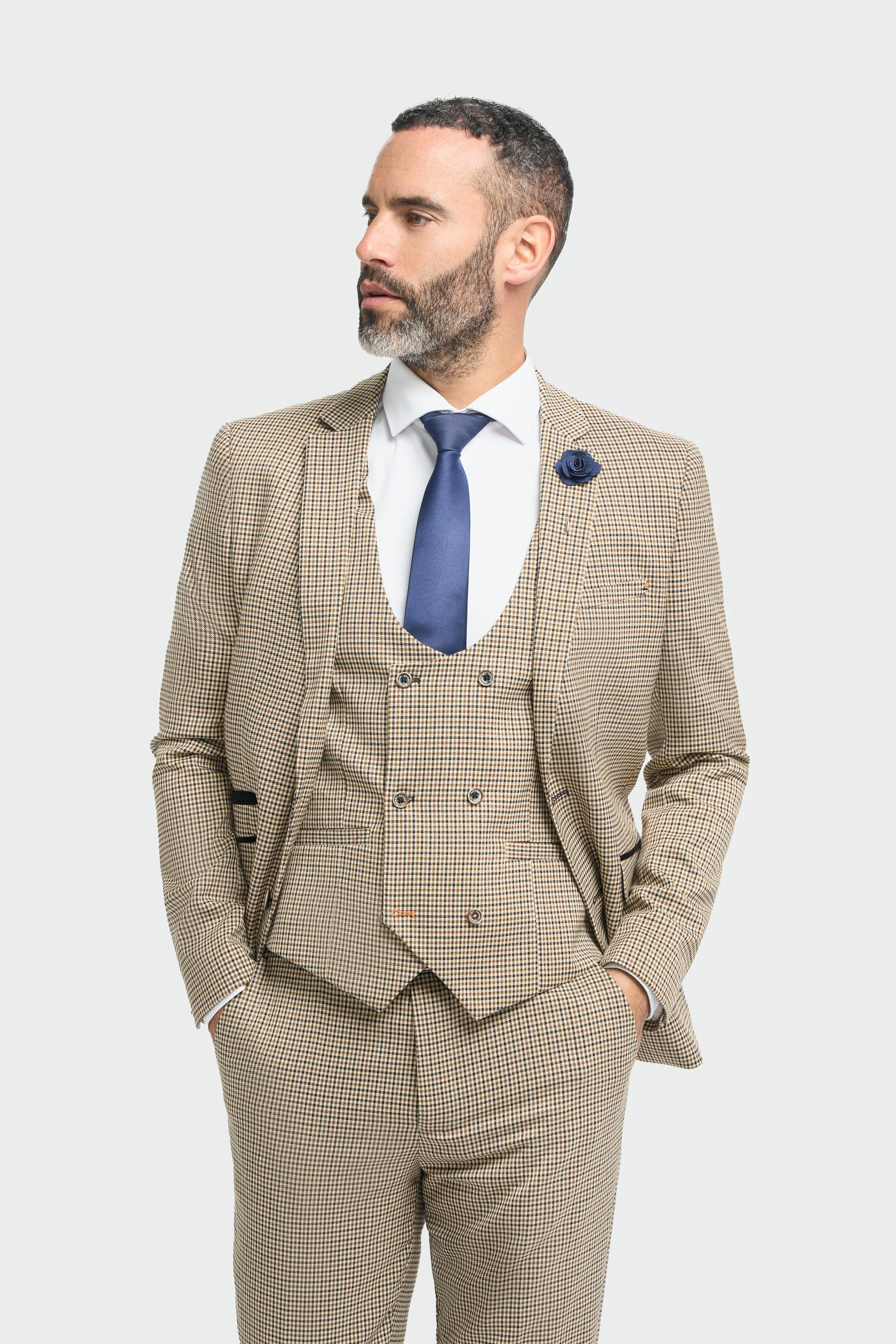 Elwood Houndstooth Three Piece Suit thumbnail 2