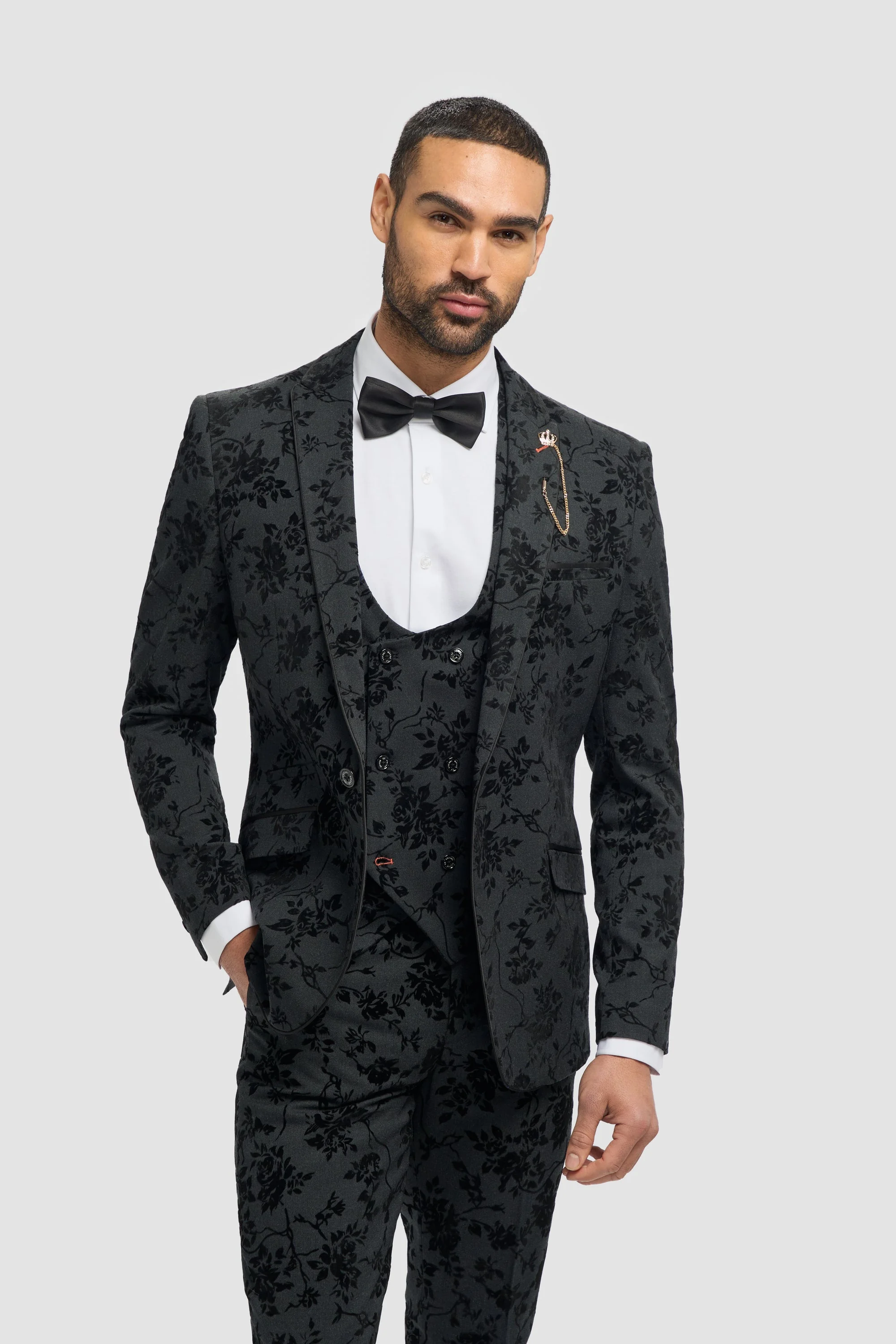 Georgi Floral Three Piece Suit thumbnail 2