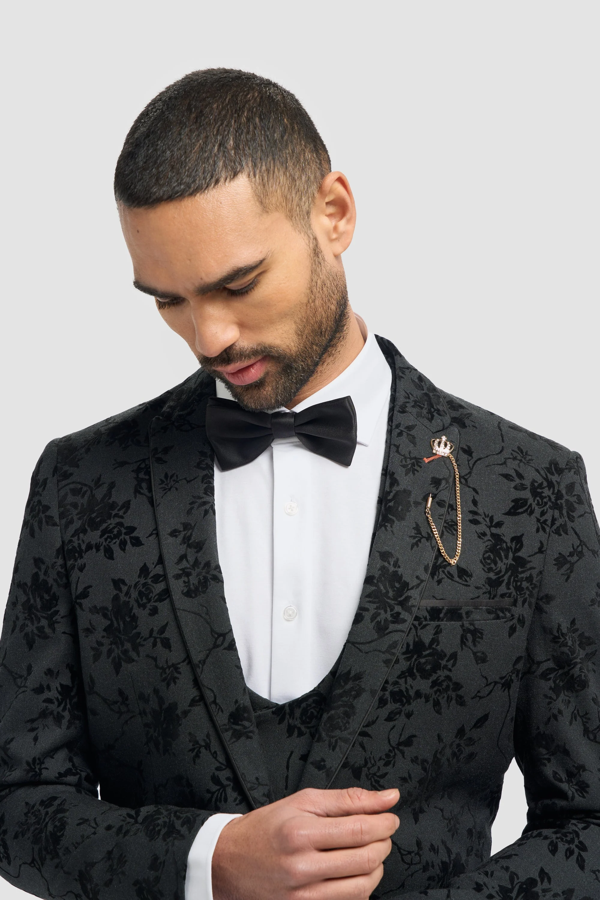 Georgi Floral Three Piece Suit thumbnail 3