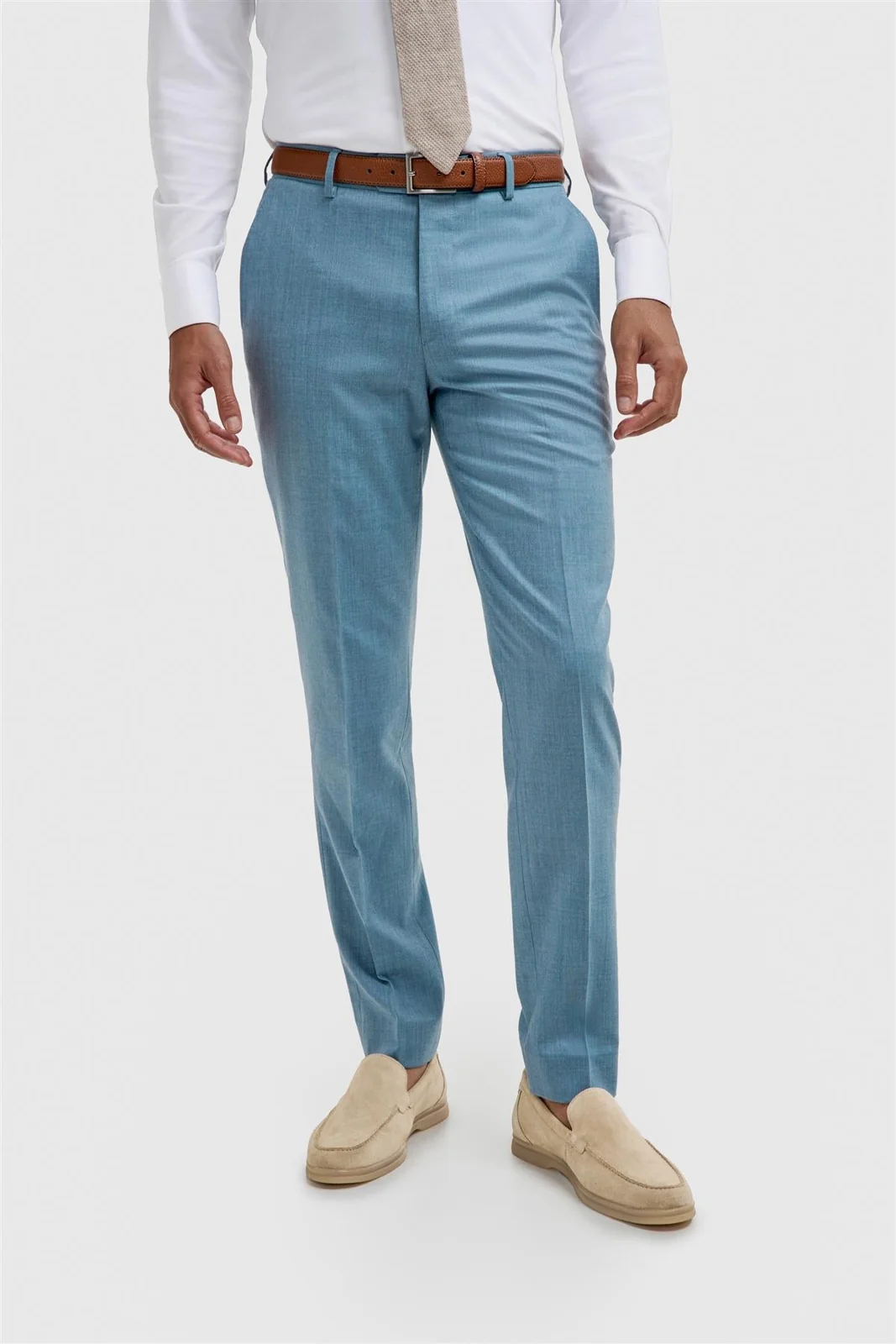 James Marine Super 130s Wool Three Piece Suit thumbnail 6