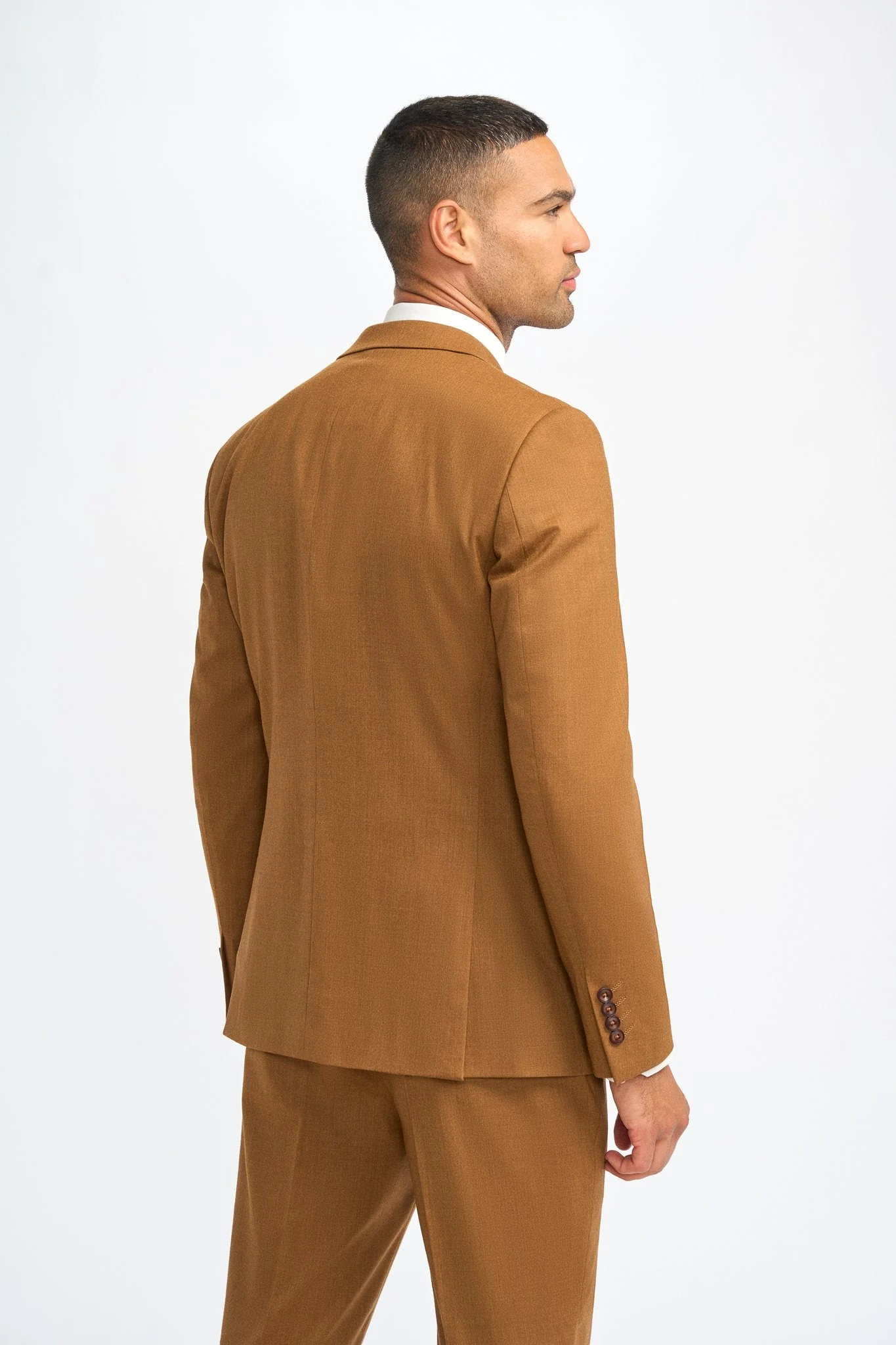 James Sierra Super 130s Wool Three Piece Suit thumbnail 3