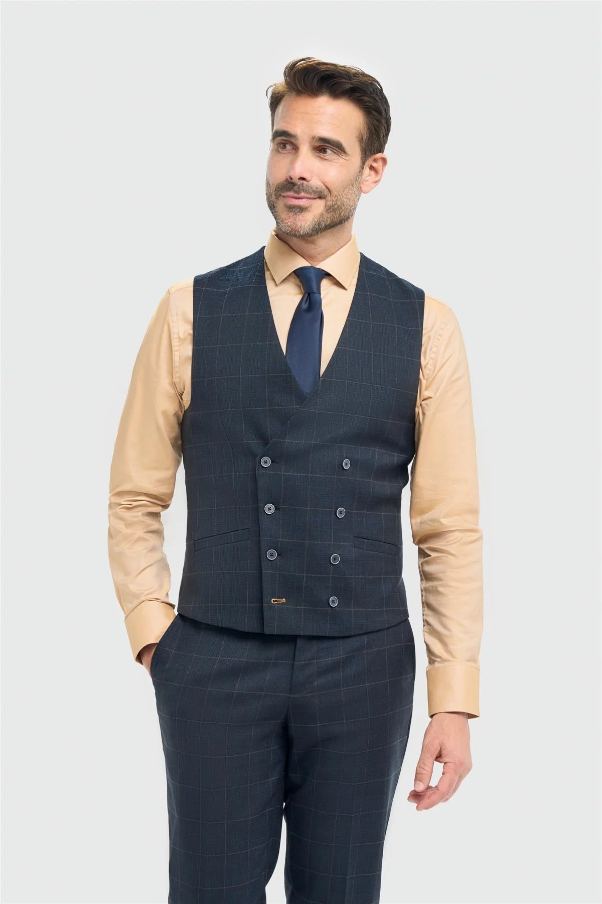 James Sierra with Torino Double Breasted Waistcoat thumbnail 3