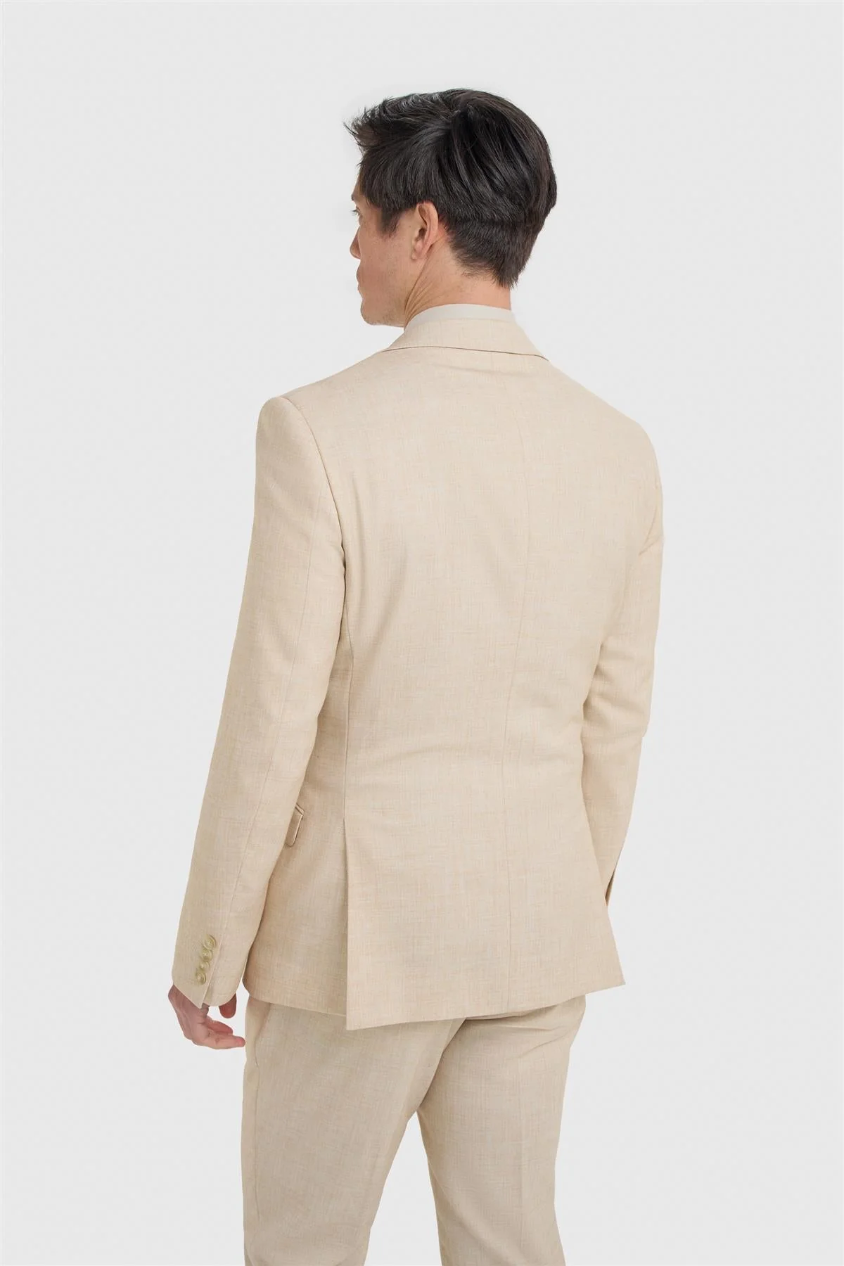 Malibu Beige Three Piece Suit thumbnail 3