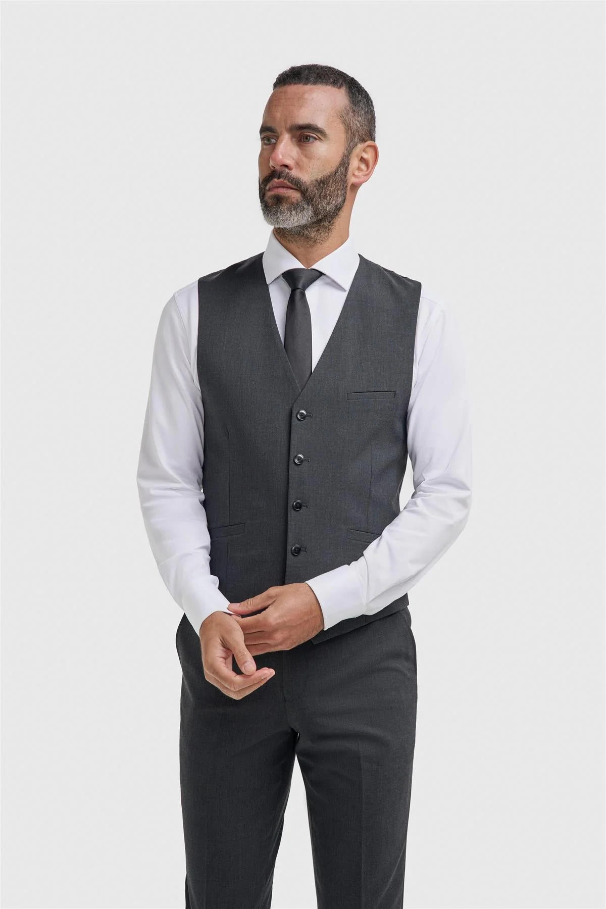 Malibu Charcoal Three Piece Suit thumbnail 4