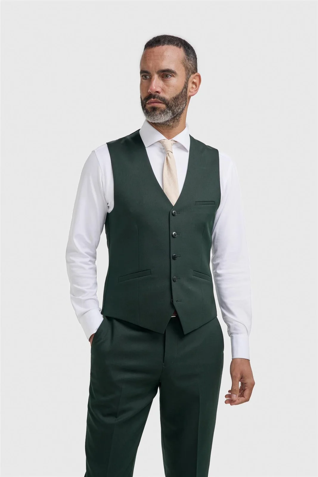 Malibu Forest Green Three Piece Suit thumbnail 4