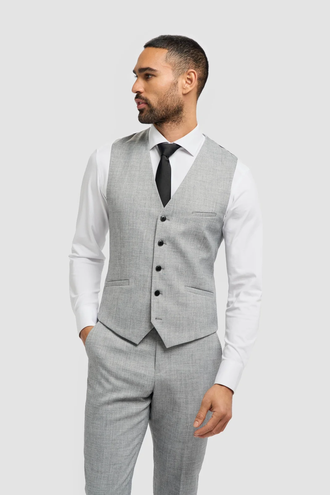 Malibu Grey Three Piece Suit thumbnail 7
