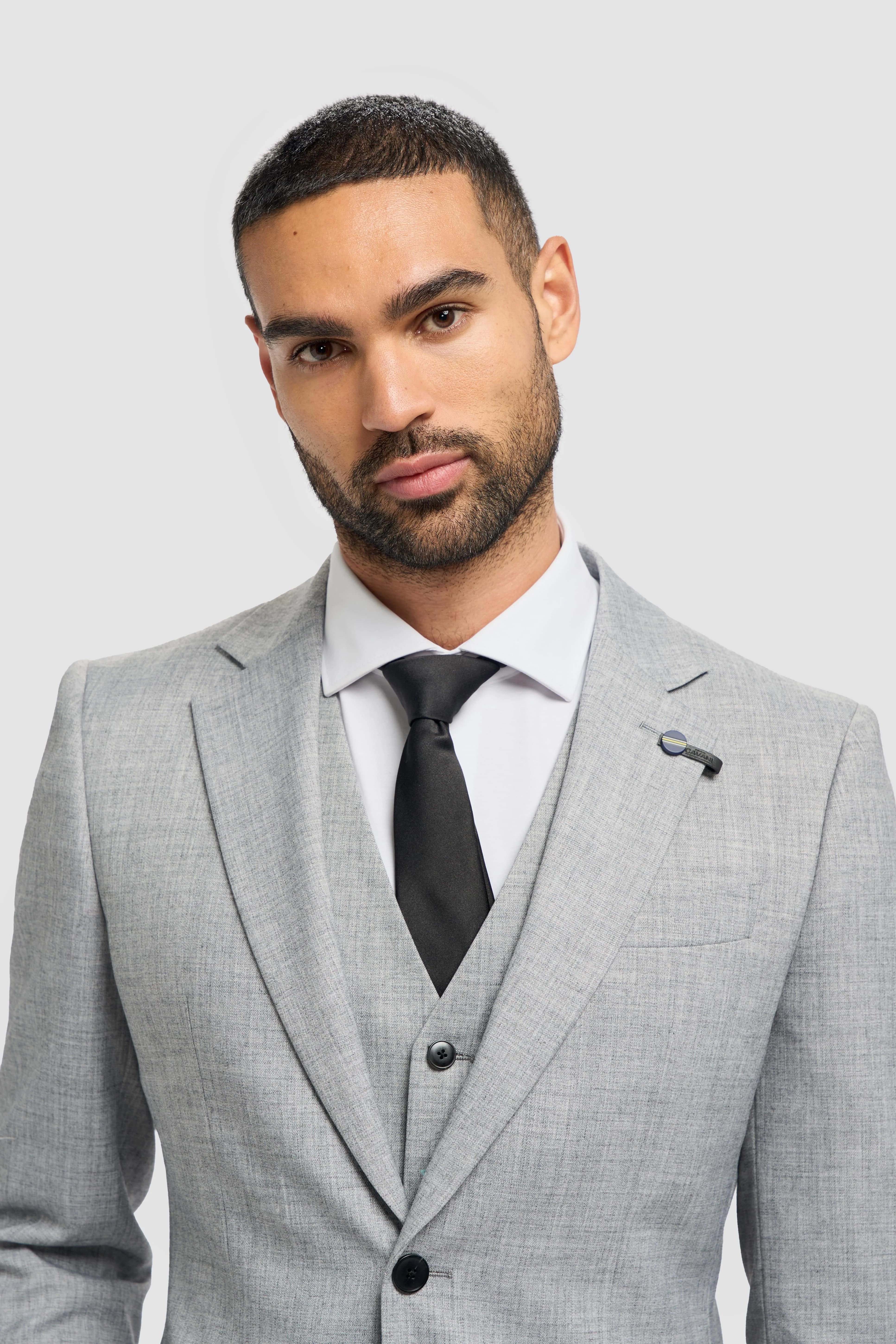 Malibu Grey Three Piece Suit thumbnail 3