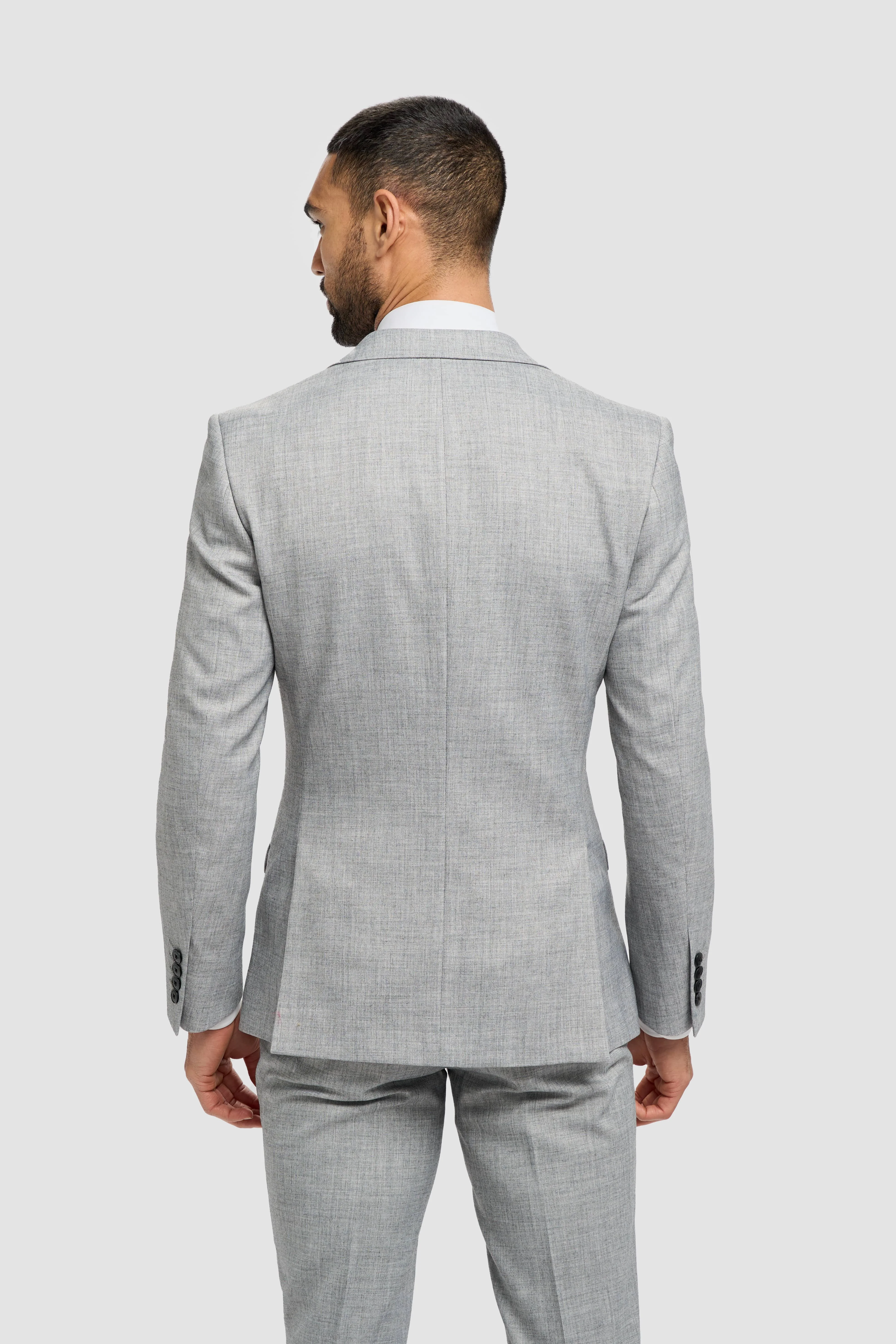 Malibu Grey Three Piece Suit thumbnail 6