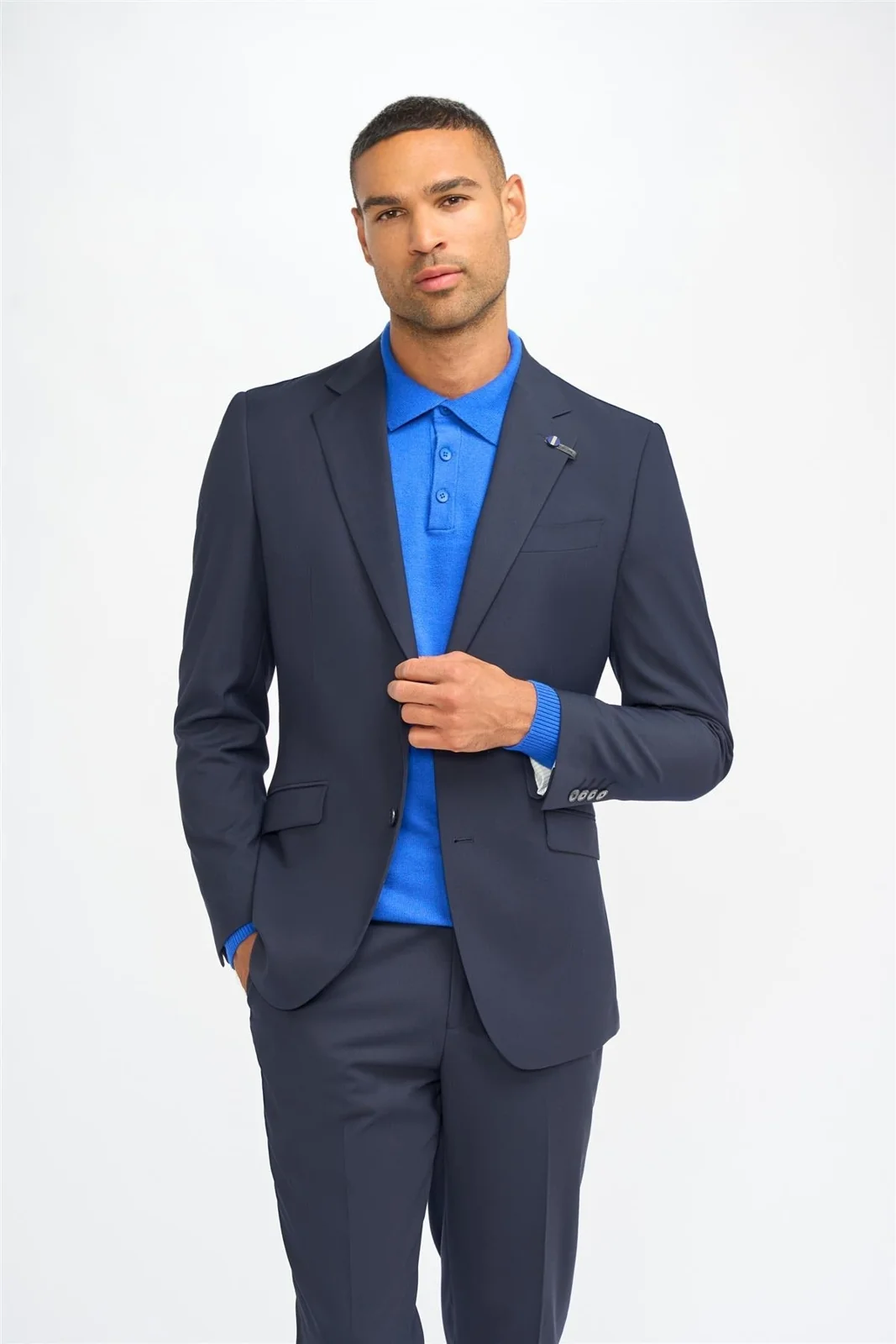 Malibu Navy Short Blazer