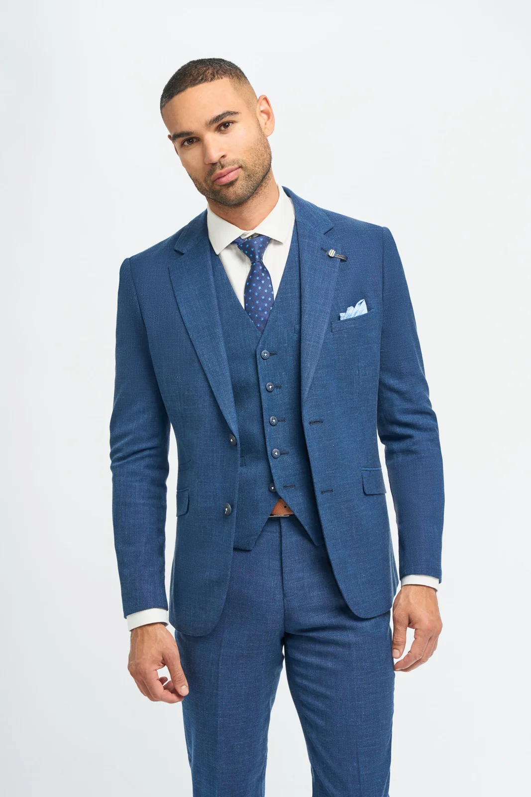 Miami Blue Three Piece Suit thumbnail 2