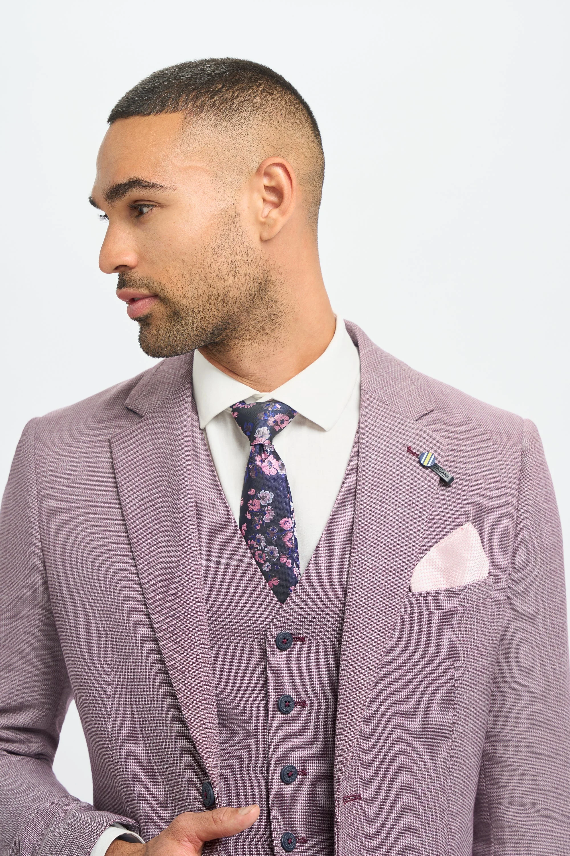 Miami Lilac Three Piece Suit thumbnail 4