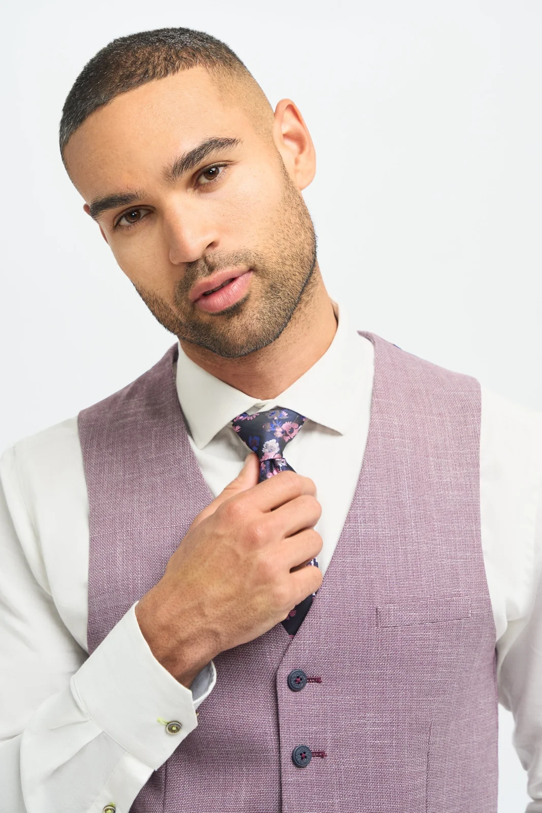 Miami Lilac Waistcoat thumbnail 4