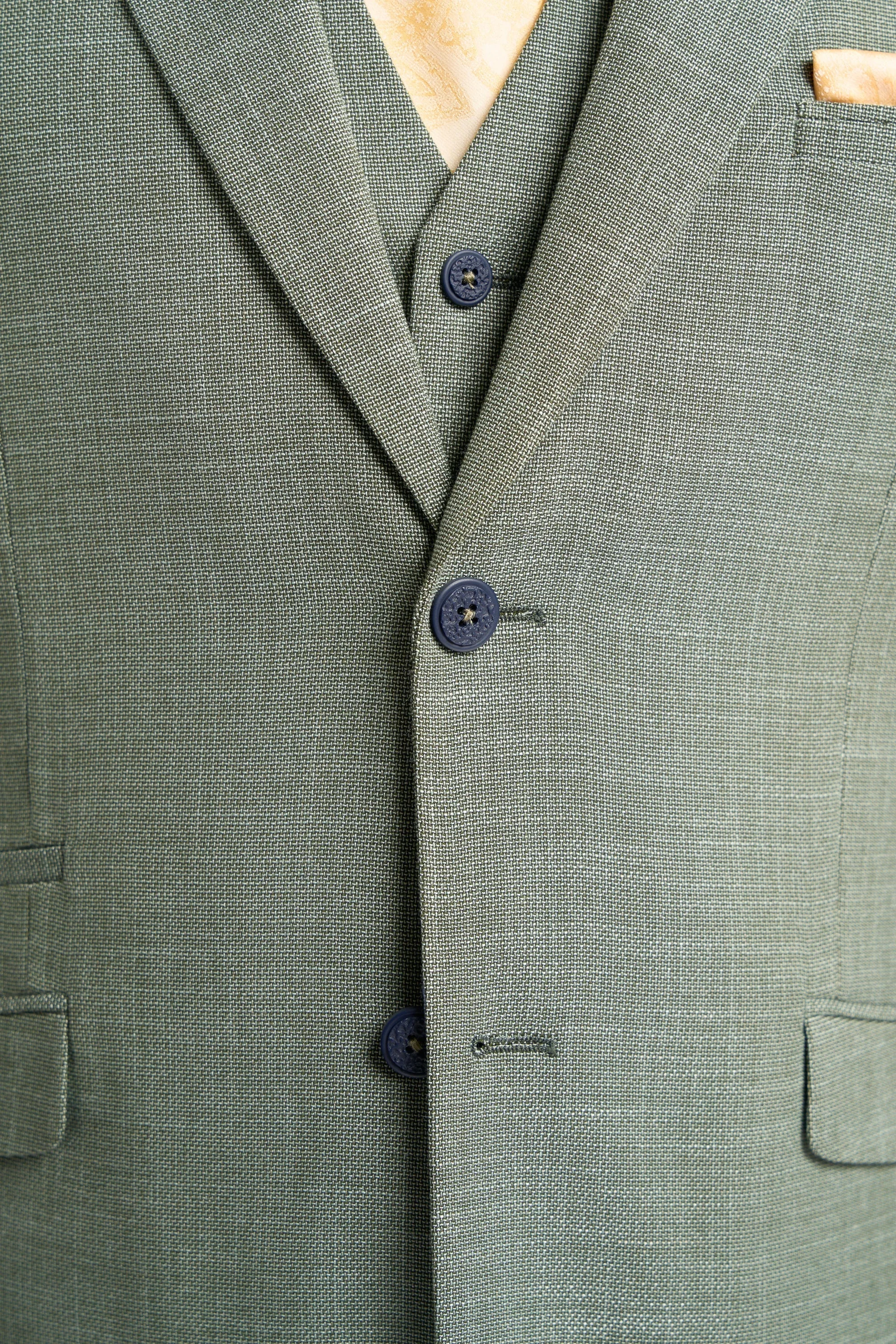Miami Sage Three Piece Suit thumbnail 5