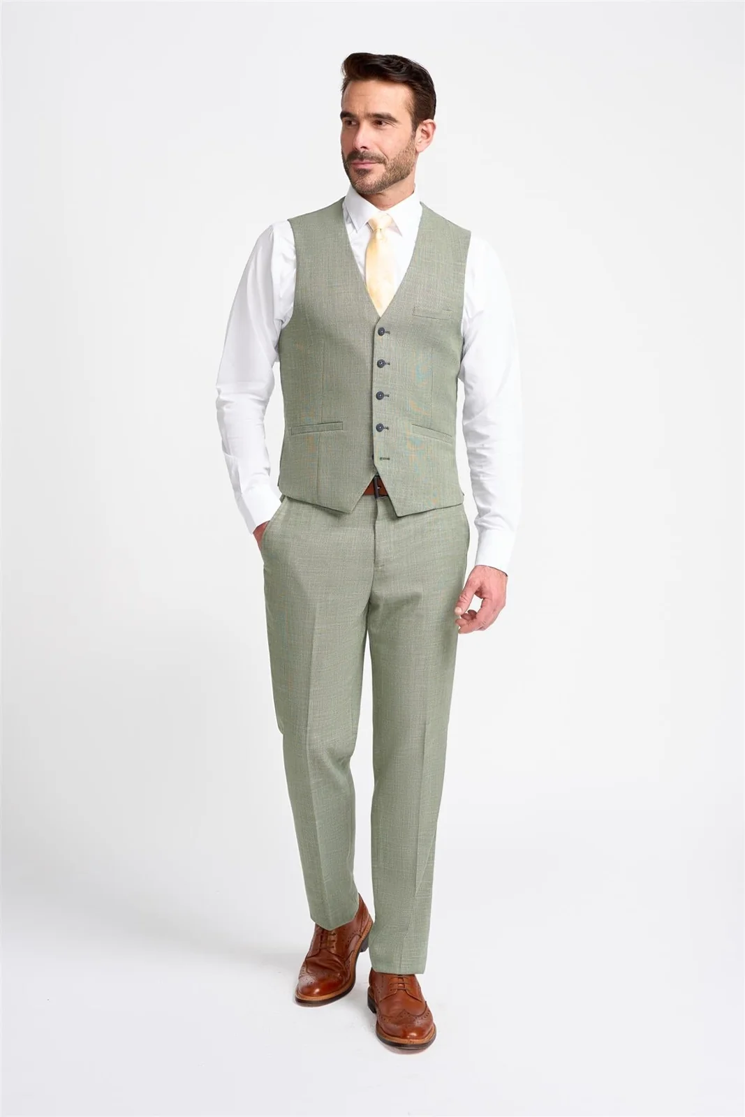 Miami Sage Waistcoat thumbnail 2