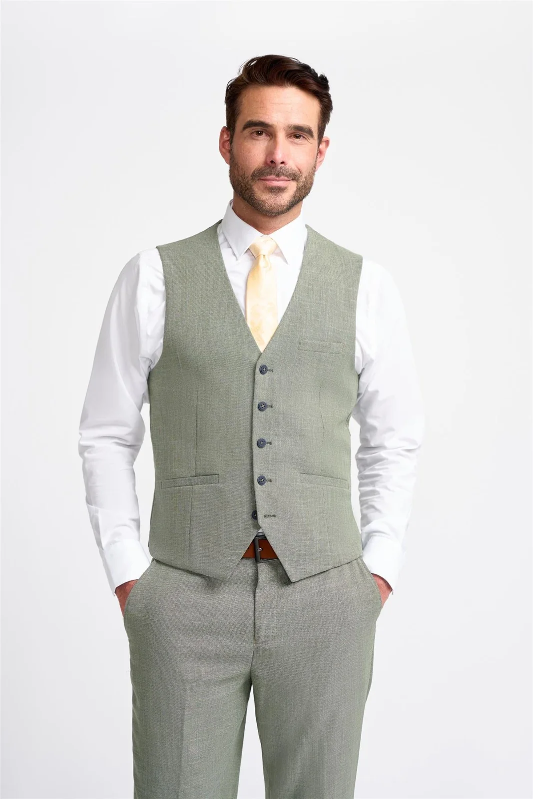 Miami Sage Waistcoat primary image