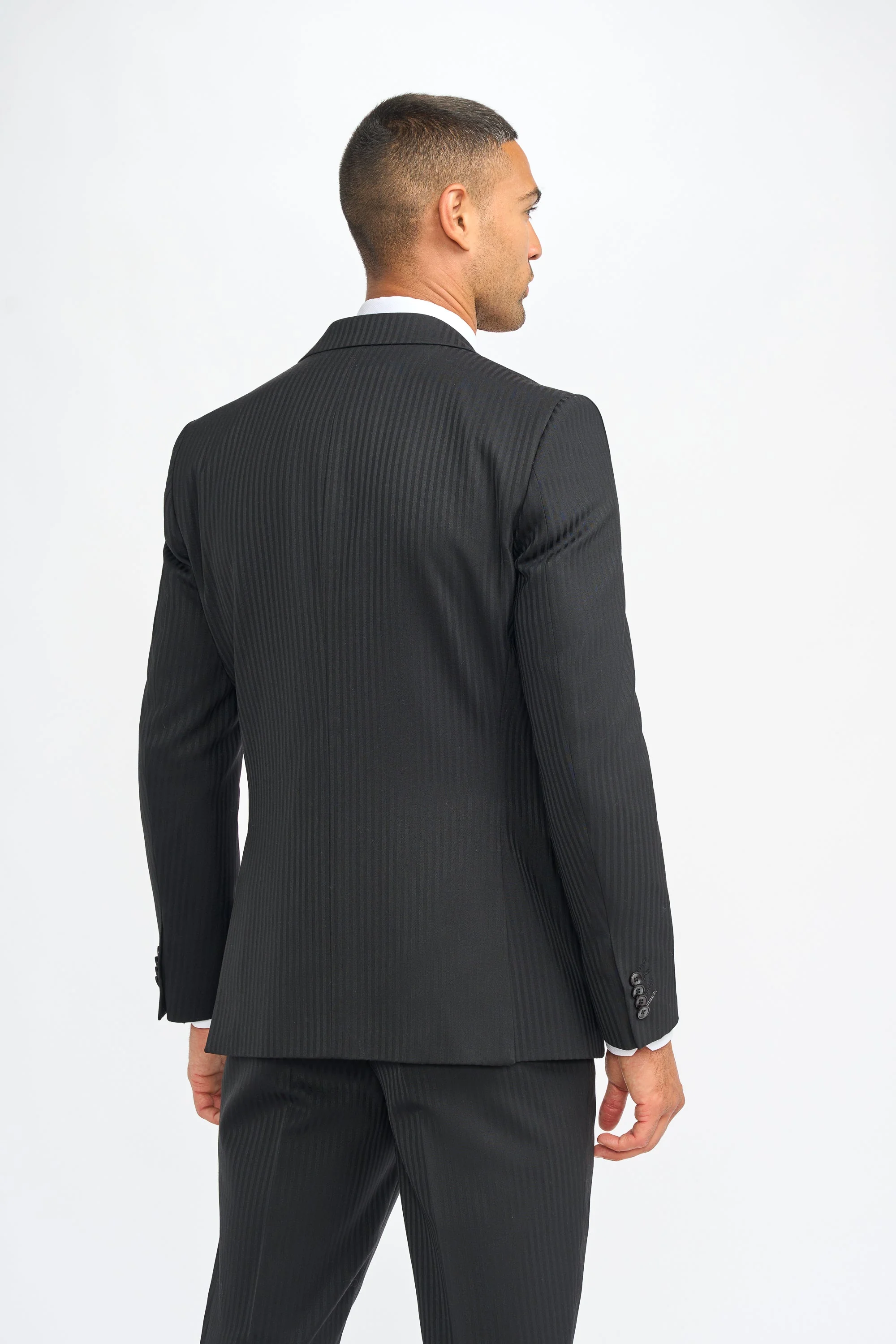 Roberto Black Three Piece Suit thumbnail 3