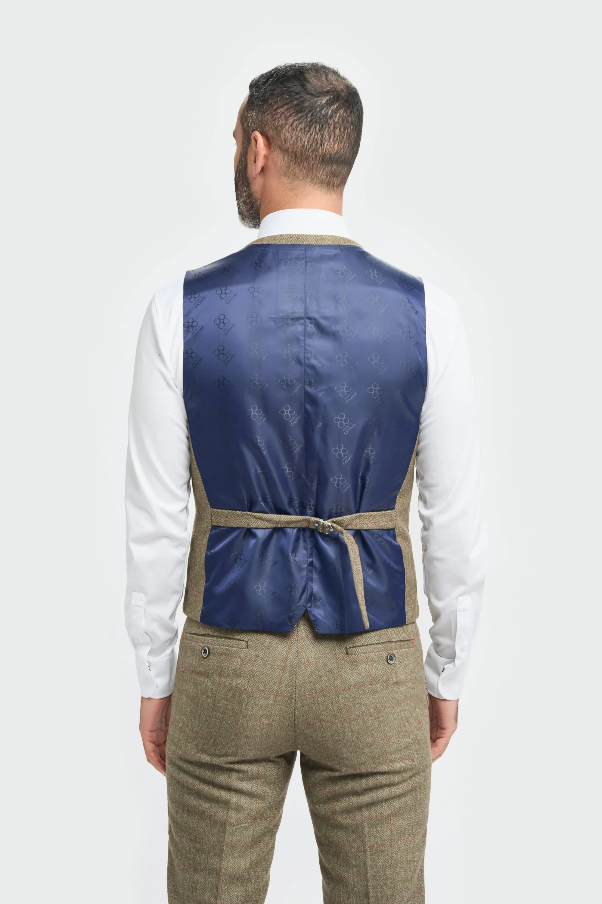 Sage Check Three Piece Suit thumbnail 8