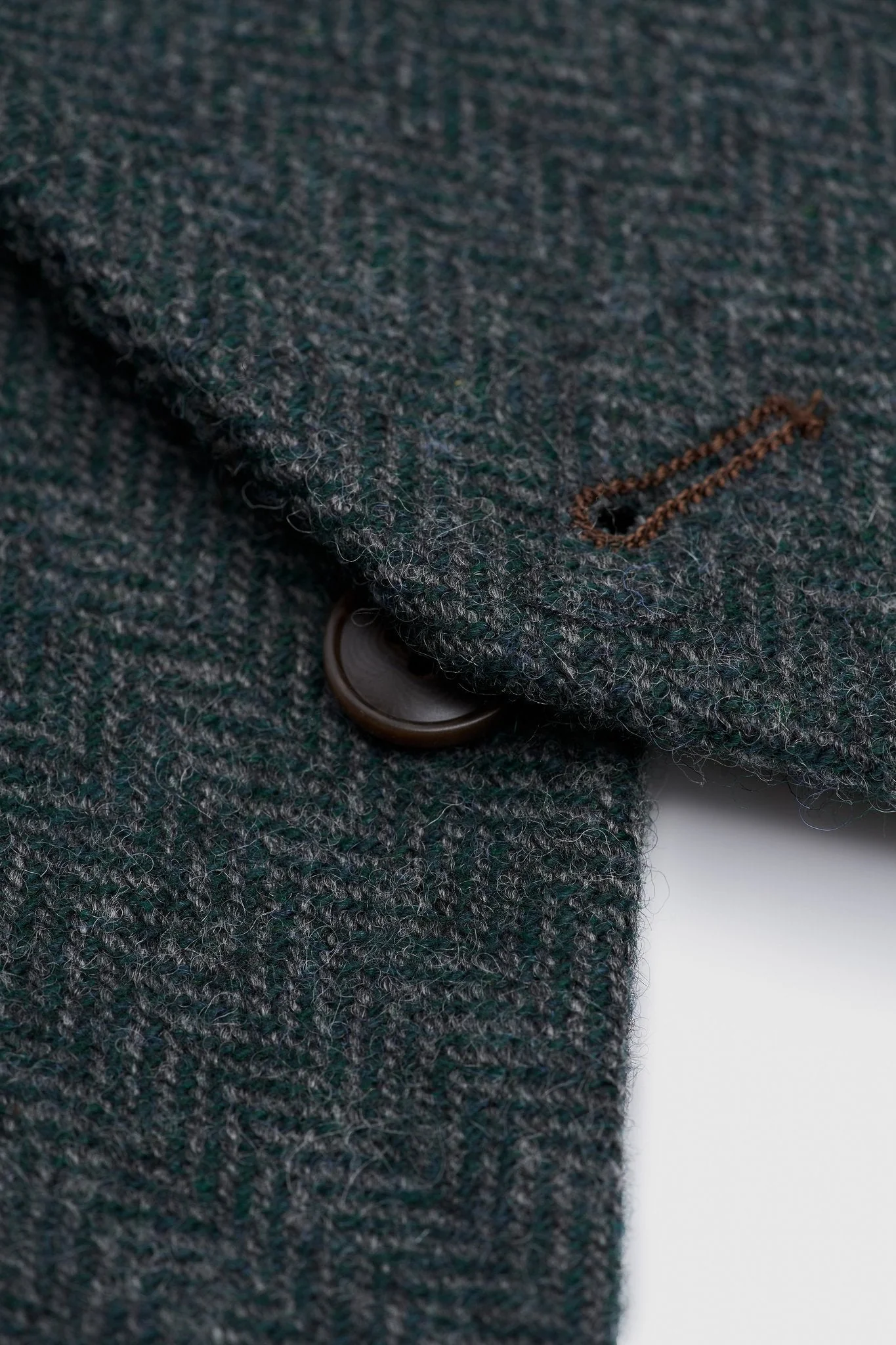 Thomas Lush Olive Tweed Three Piece Suit thumbnail 9