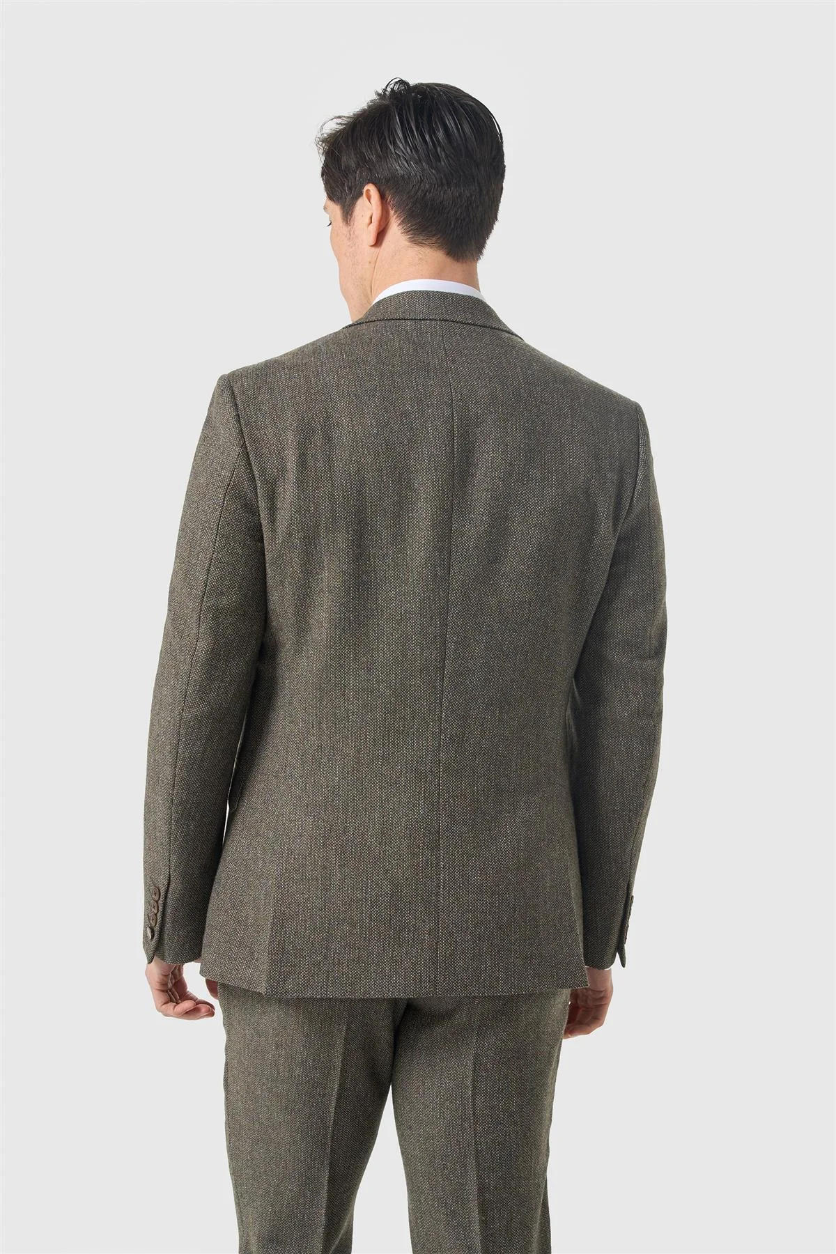 Thomas Sage Tweed Three Piece Suit thumbnail 3