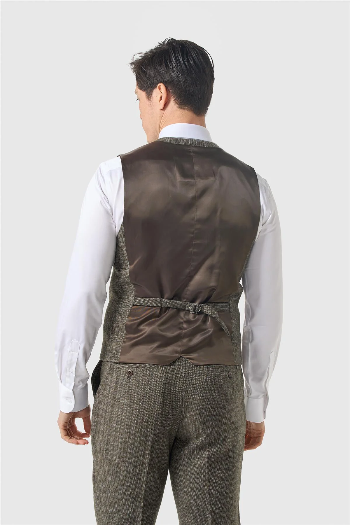 Thomas Sage Tweed Three Piece Suit thumbnail 5