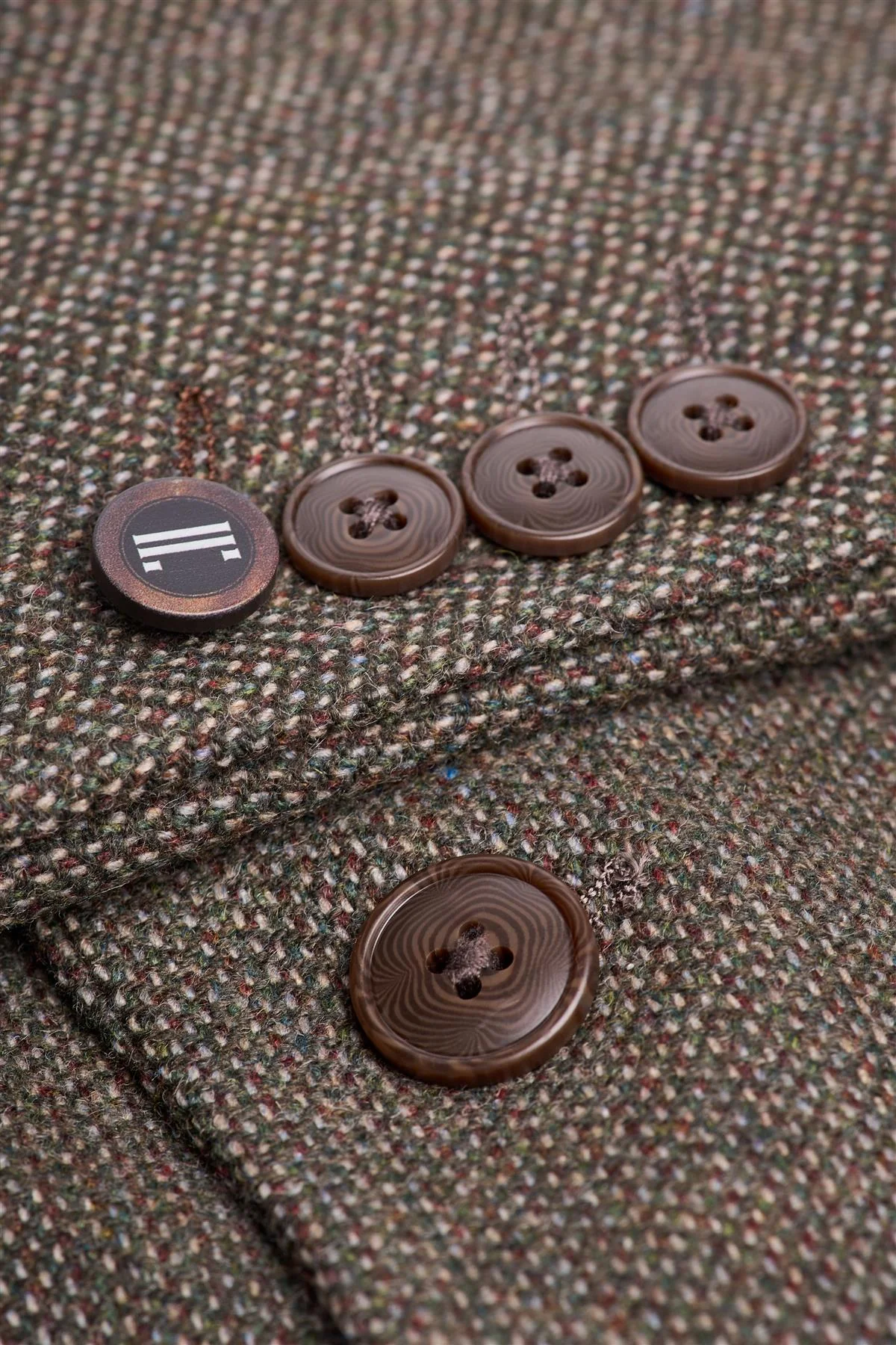Thomas Sage Tweed Three Piece Suit thumbnail 8