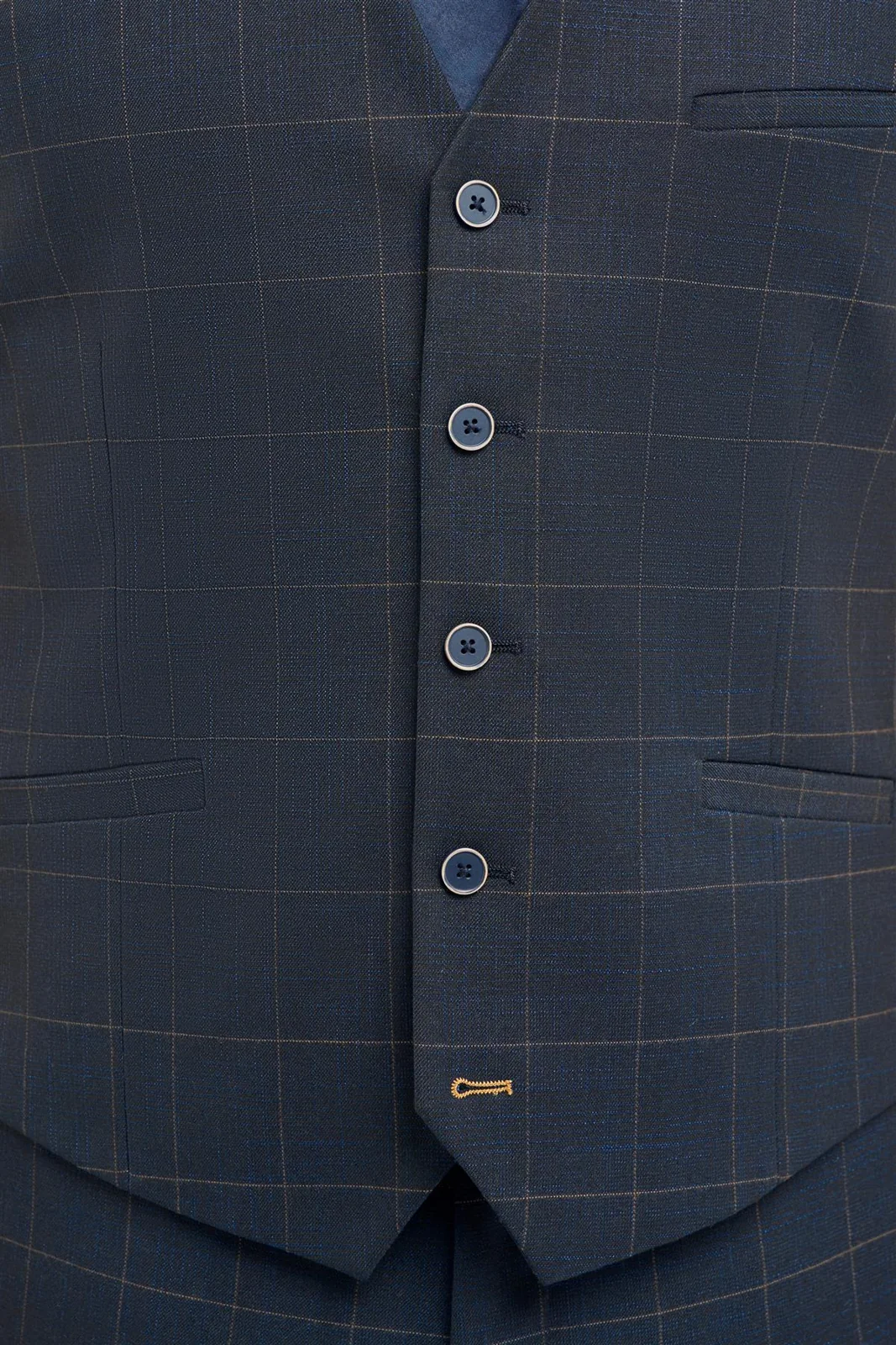 Torino Navy Three Piece Suit thumbnail 6