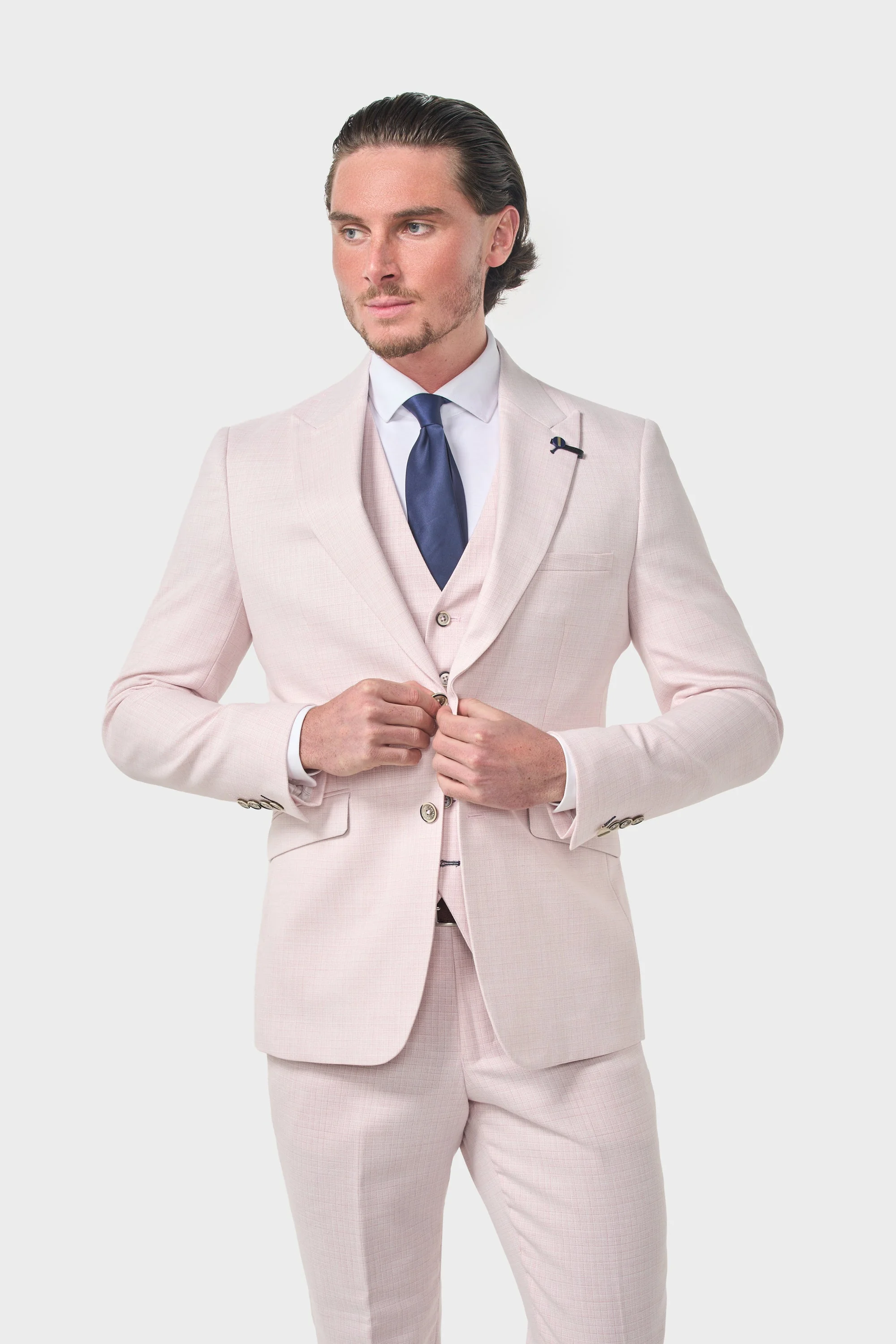 Tropez Mauve Three Piece Suit thumbnail 2