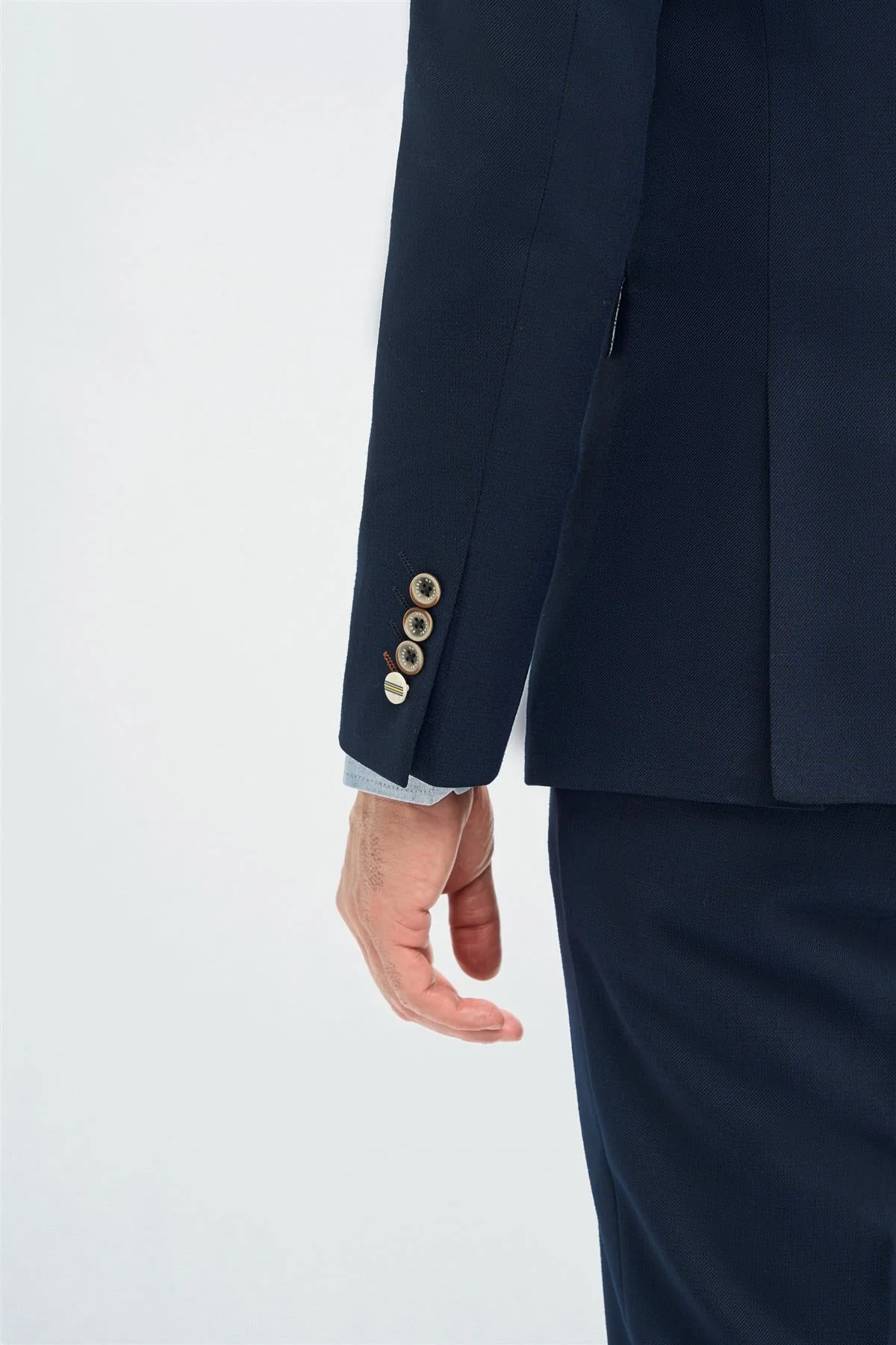 Tropez Navy Three Piece Suit thumbnail 3