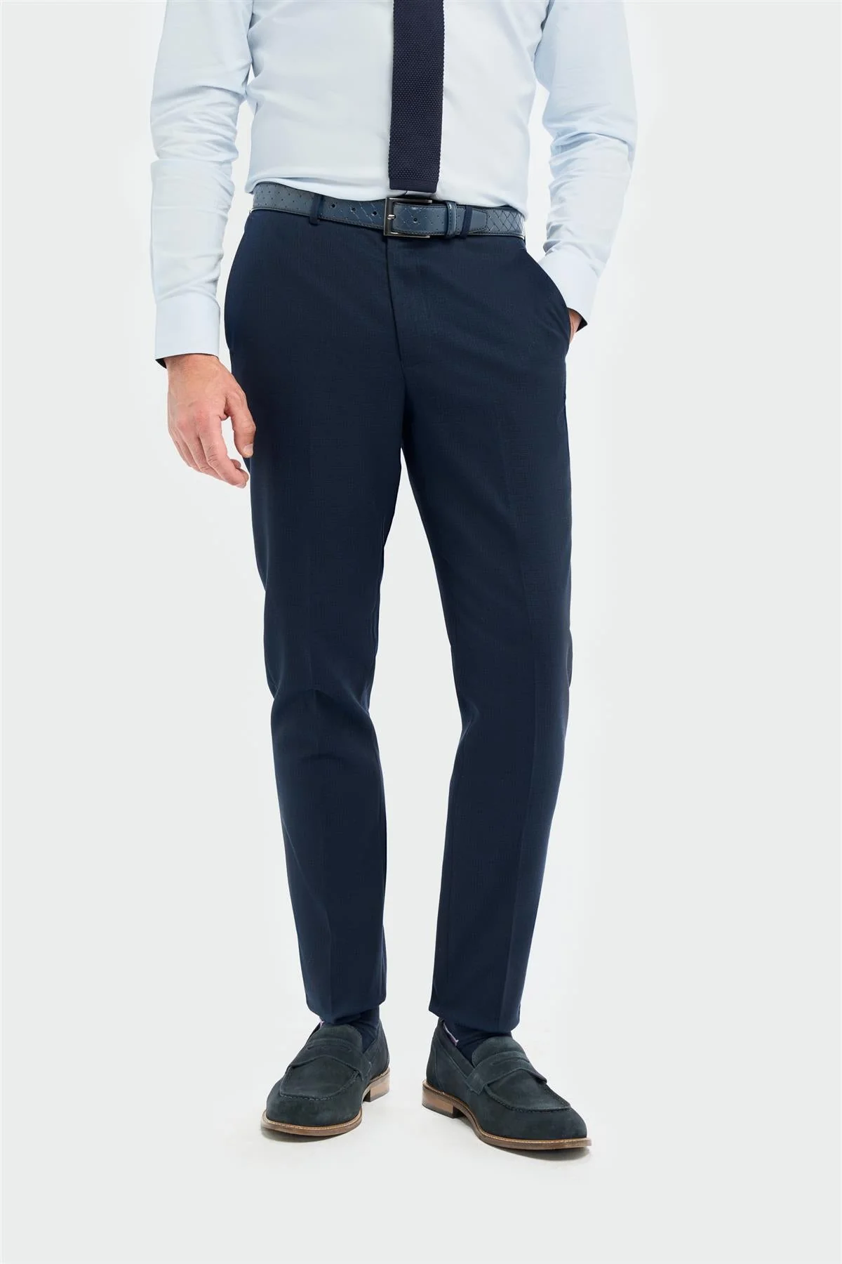 Tropez Navy Three Piece Suit thumbnail 7