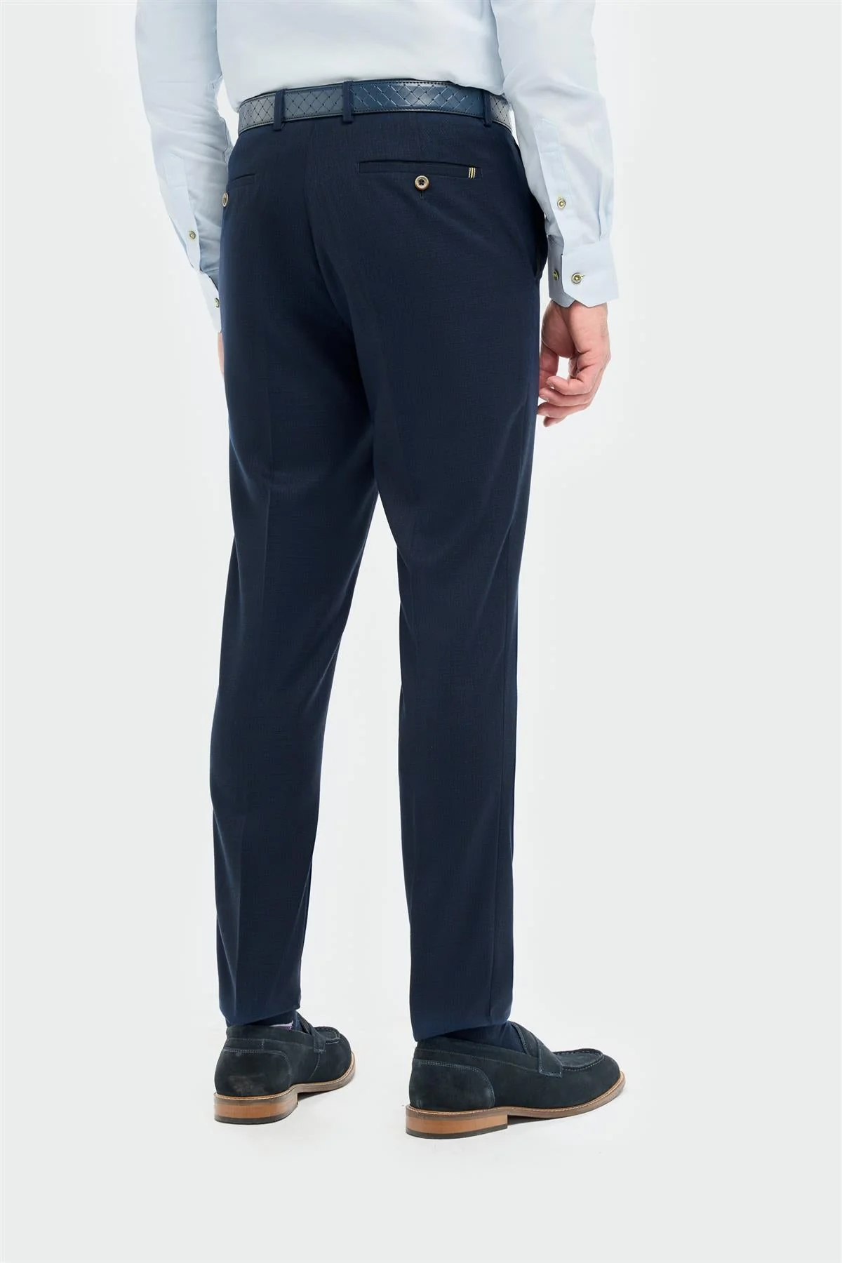 Tropez Navy Three Piece Suit thumbnail 8