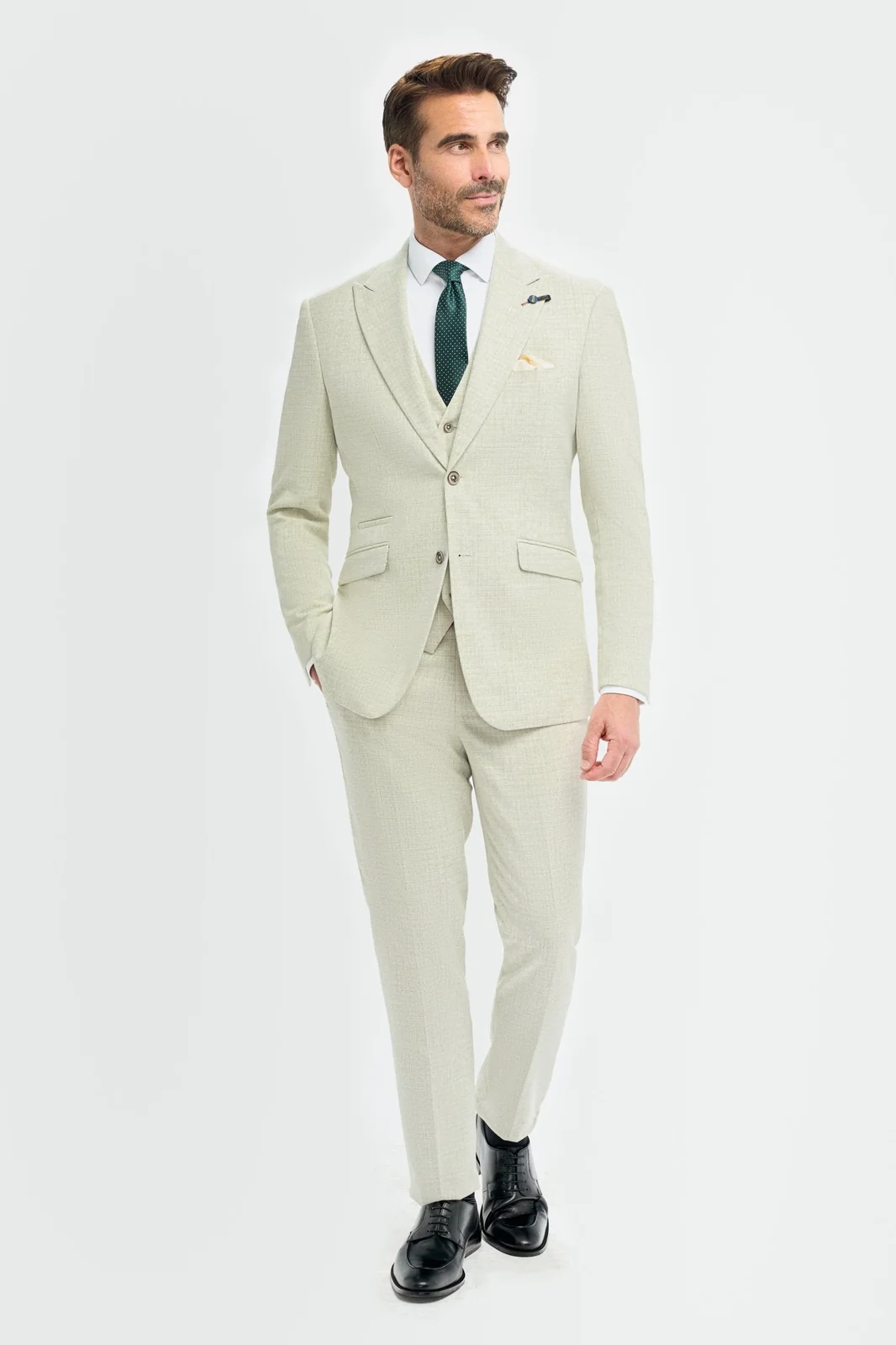 Tropez Sage Three Piece Suit primary image
