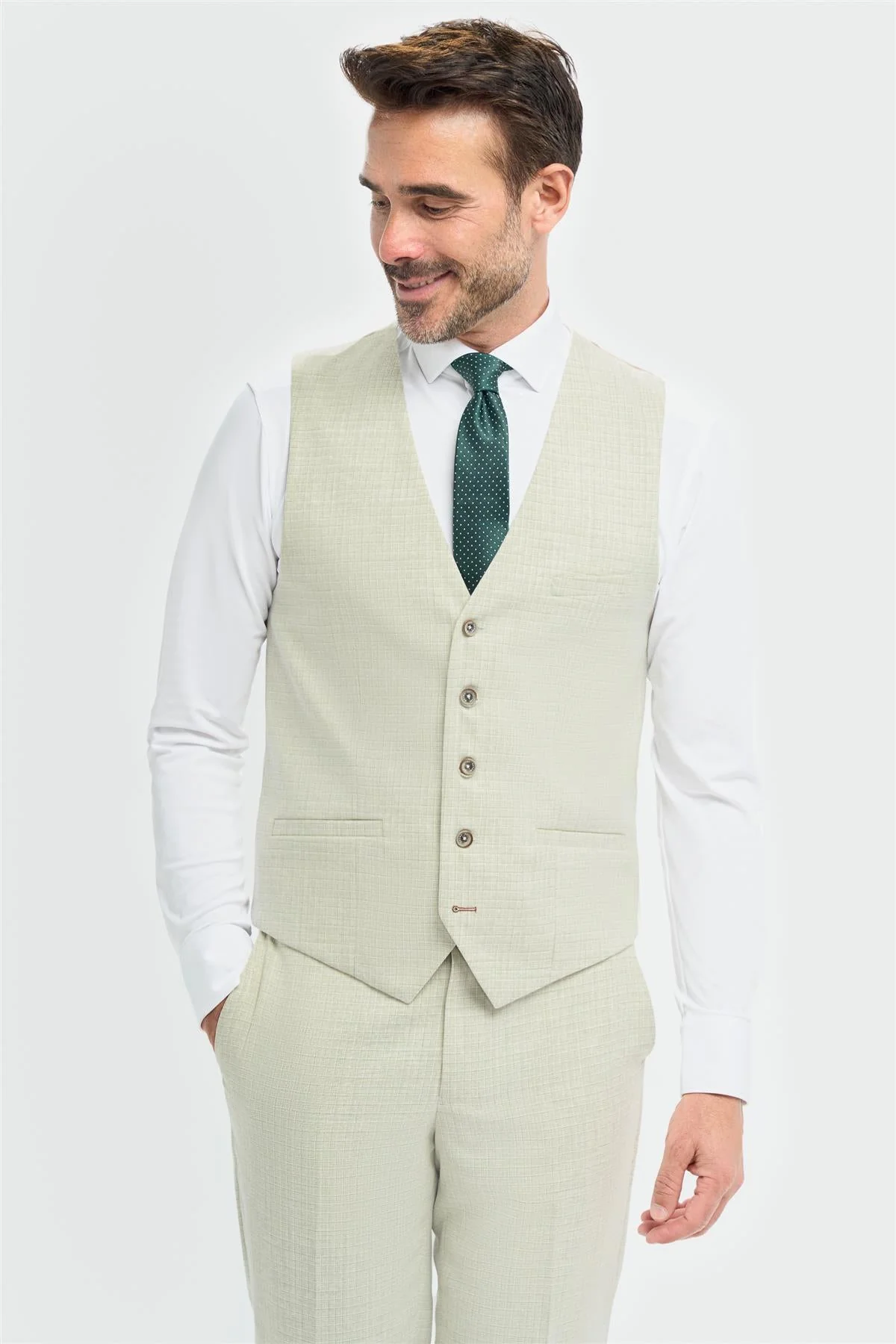 Tropez Sage Three Piece Suit thumbnail 5