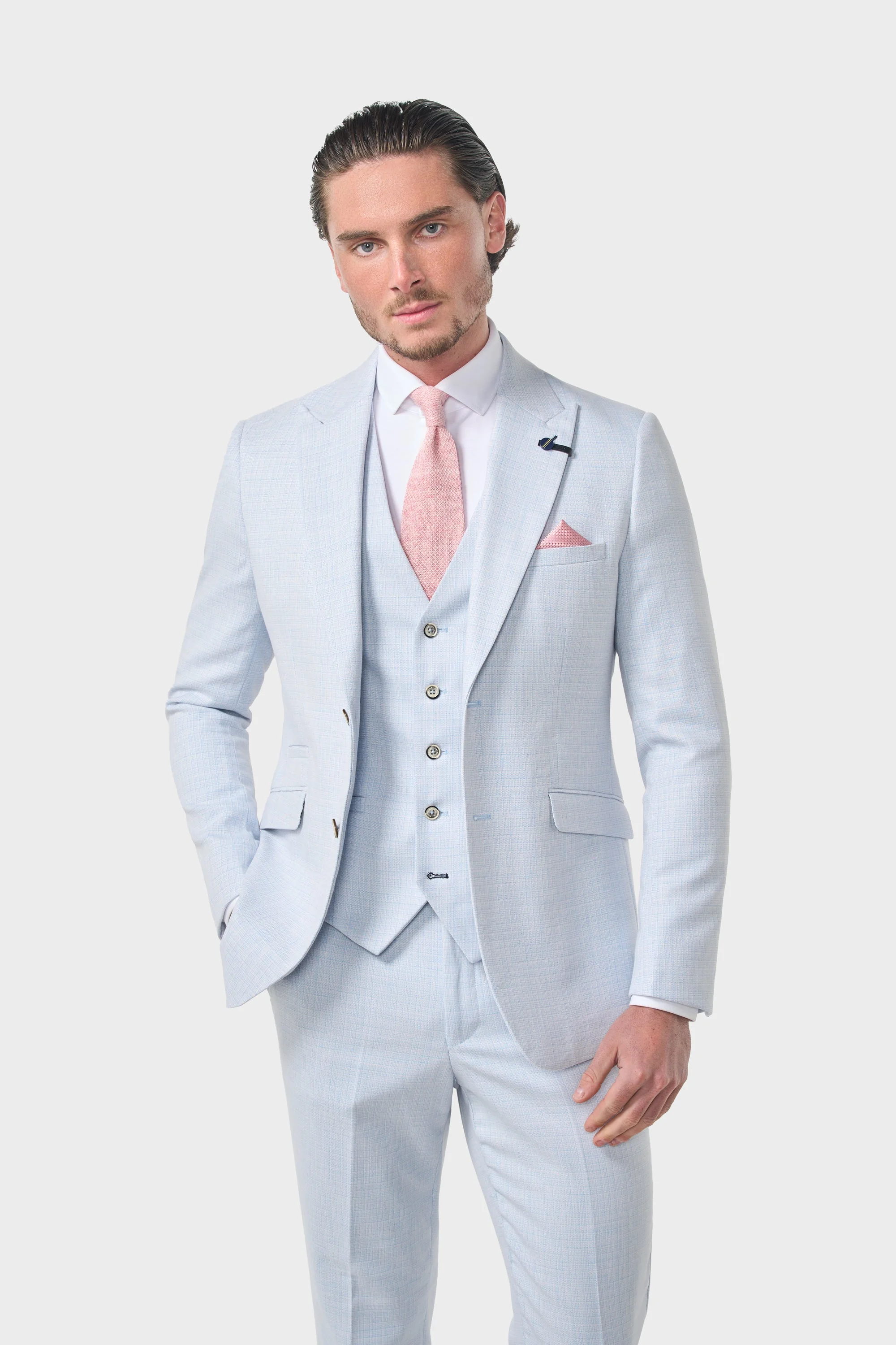 Tropez Sky Three Piece Suit thumbnail 2