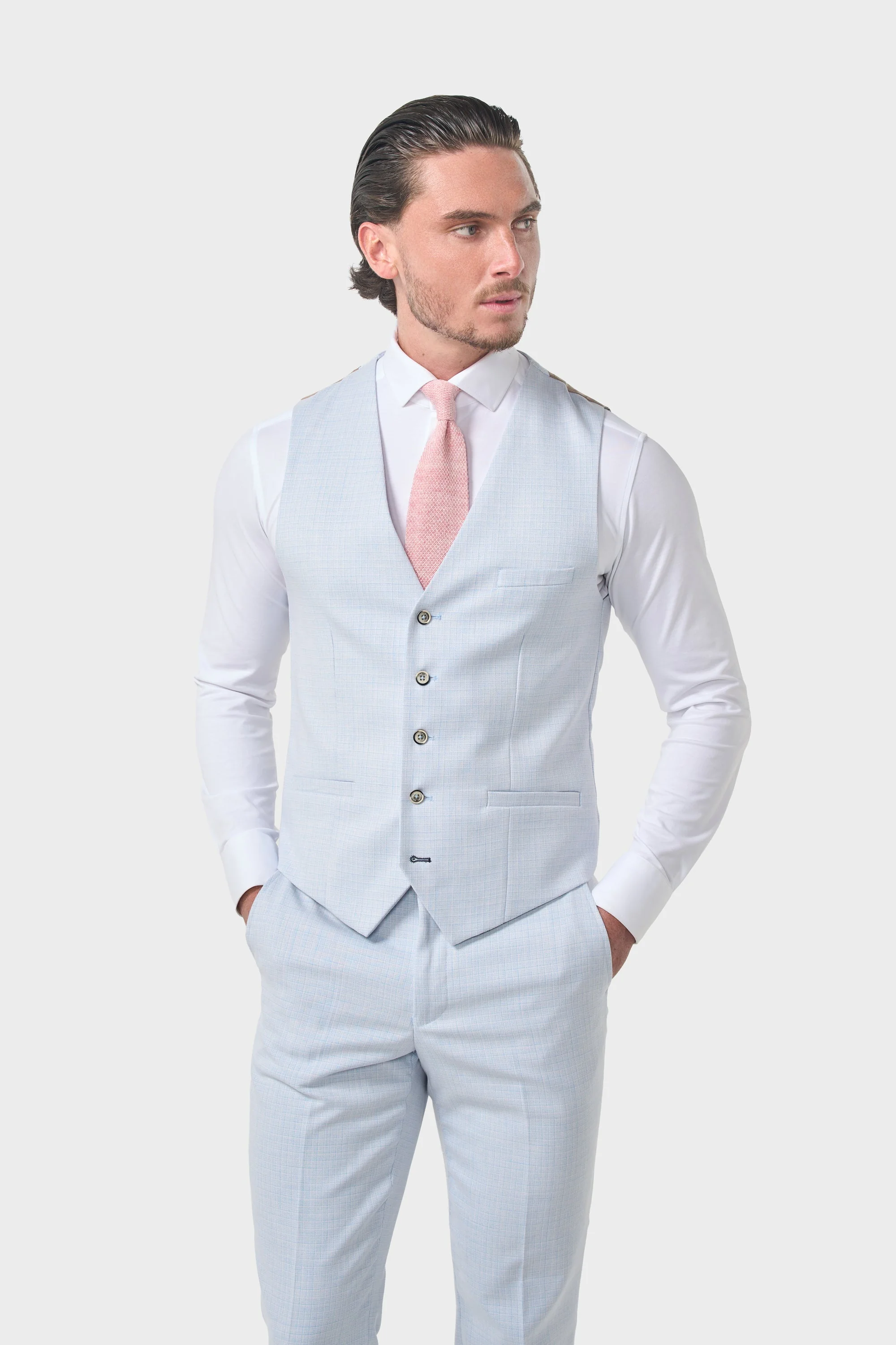 Tropez Sky Three Piece Suit thumbnail 4