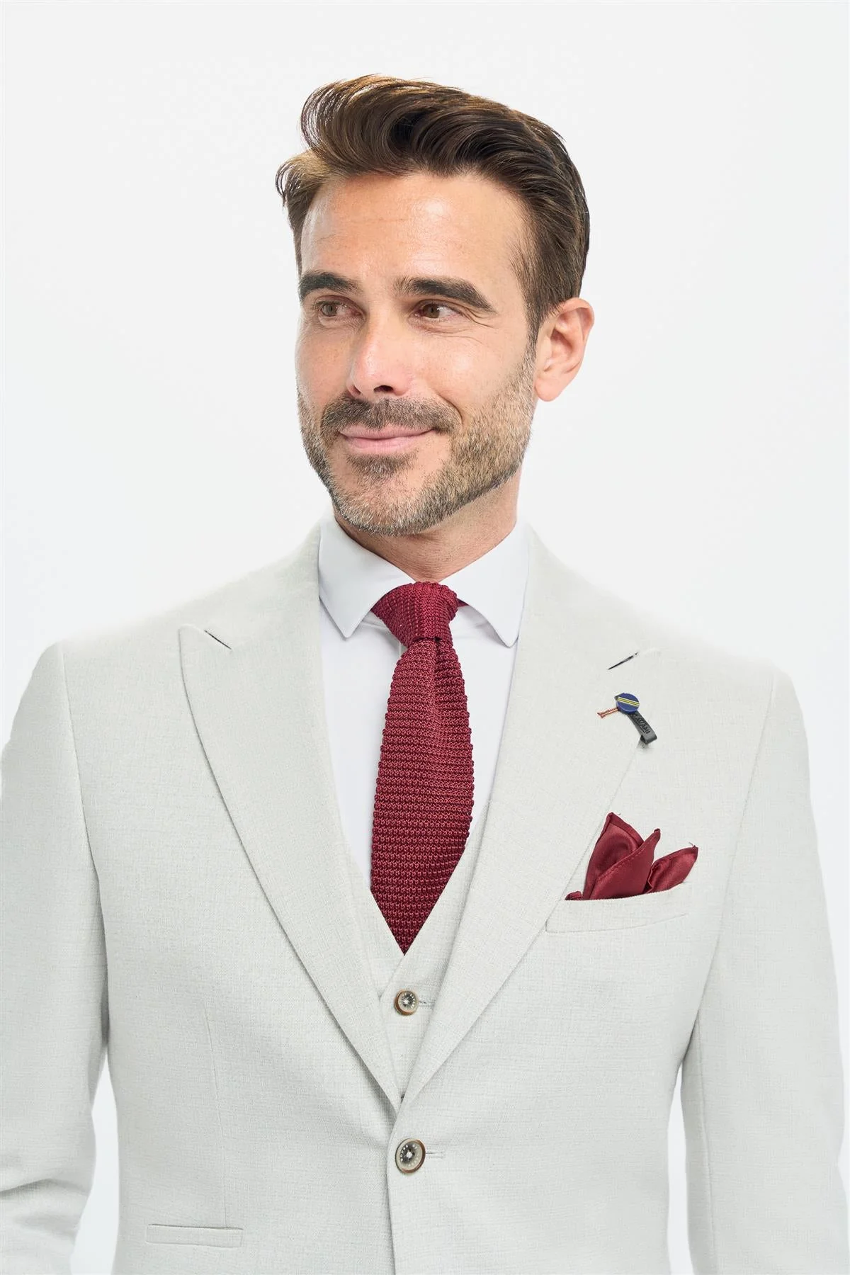 Tropez Slate Three Piece Suit thumbnail 3