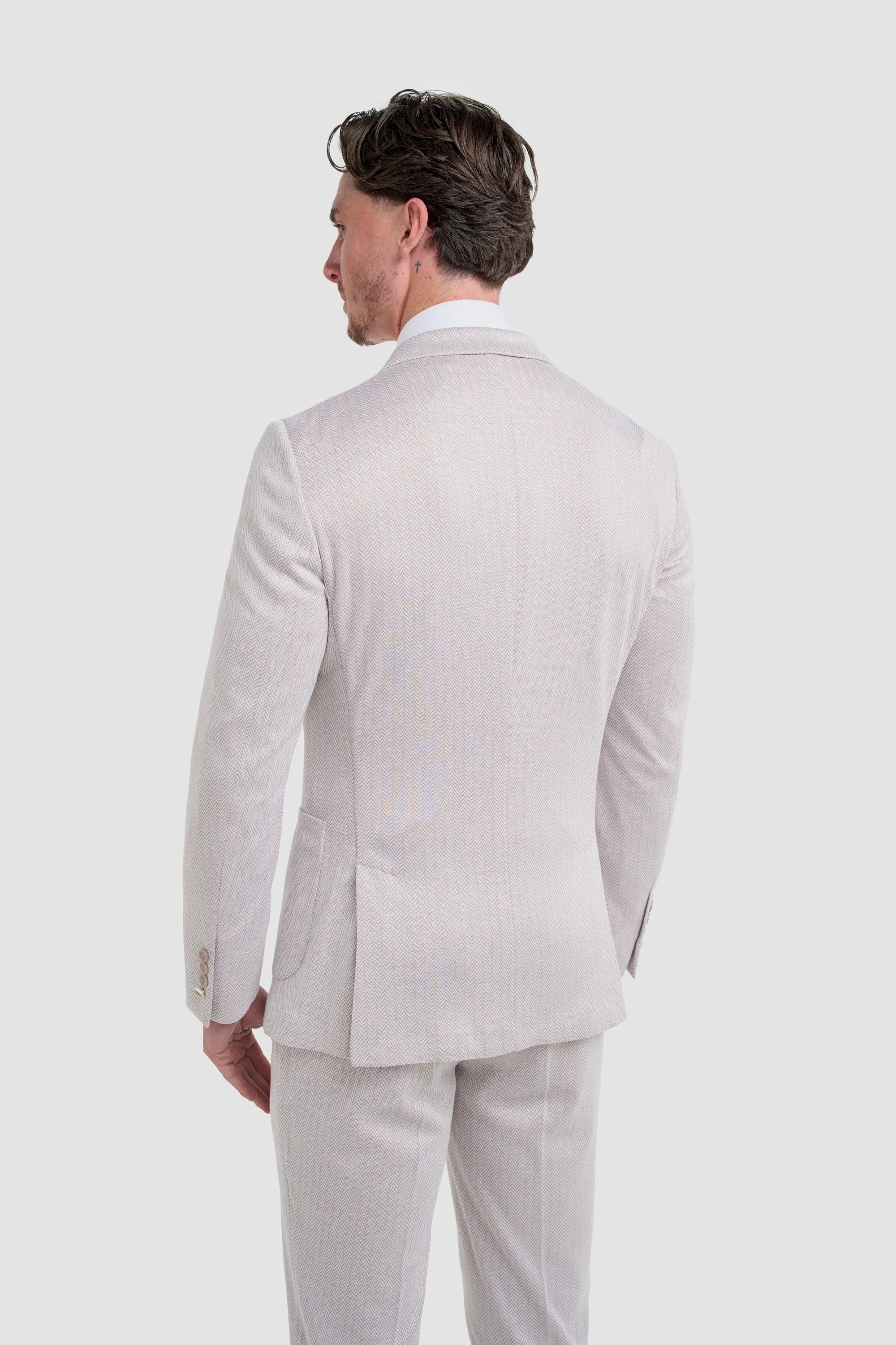 Vasco Beige Two Piece Suit thumbnail 3