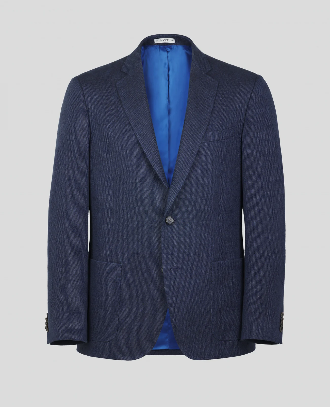 Adare Navy Irish Linen Blazer primary image