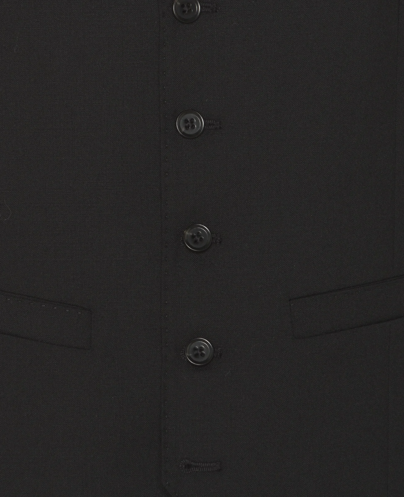 Clady Suit Waistcoat in Black thumbnail 3