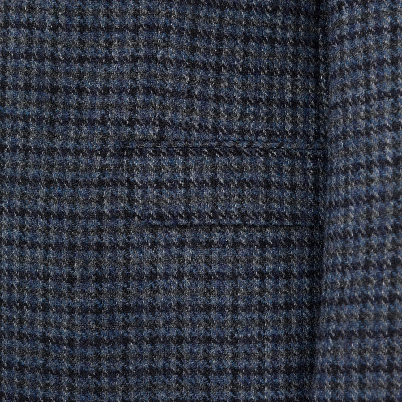 Clady Tweed Jacket in Navy Houndstooth thumbnail 3