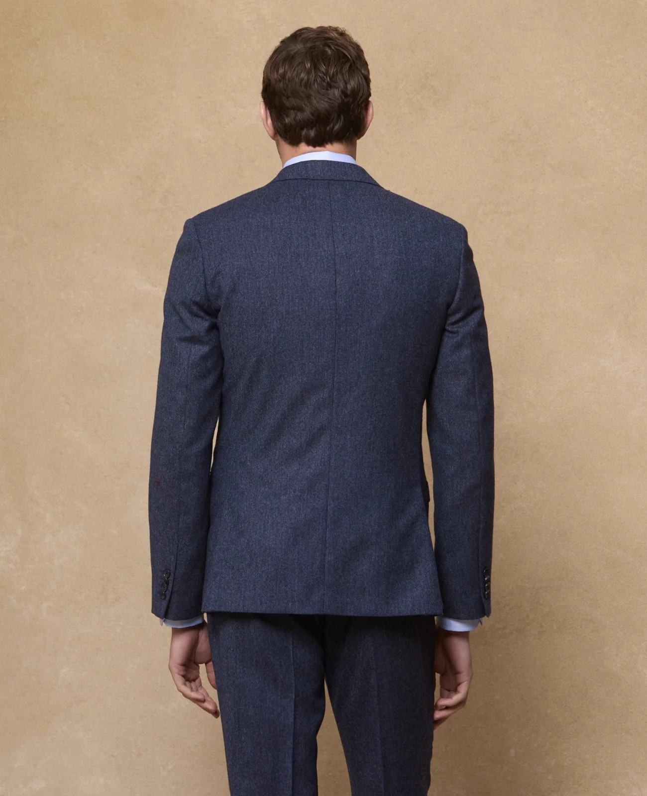 Dawson Blue Tweed Suit Blazer thumbnail 3
